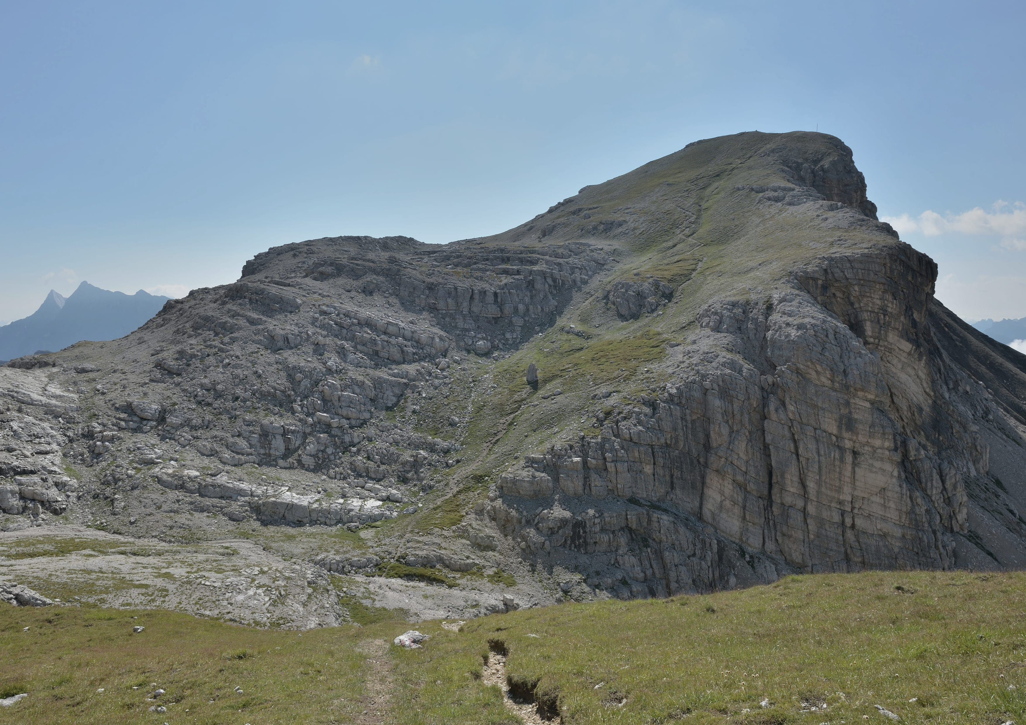 Alta Via 2 landscape certificate route preview in Italy