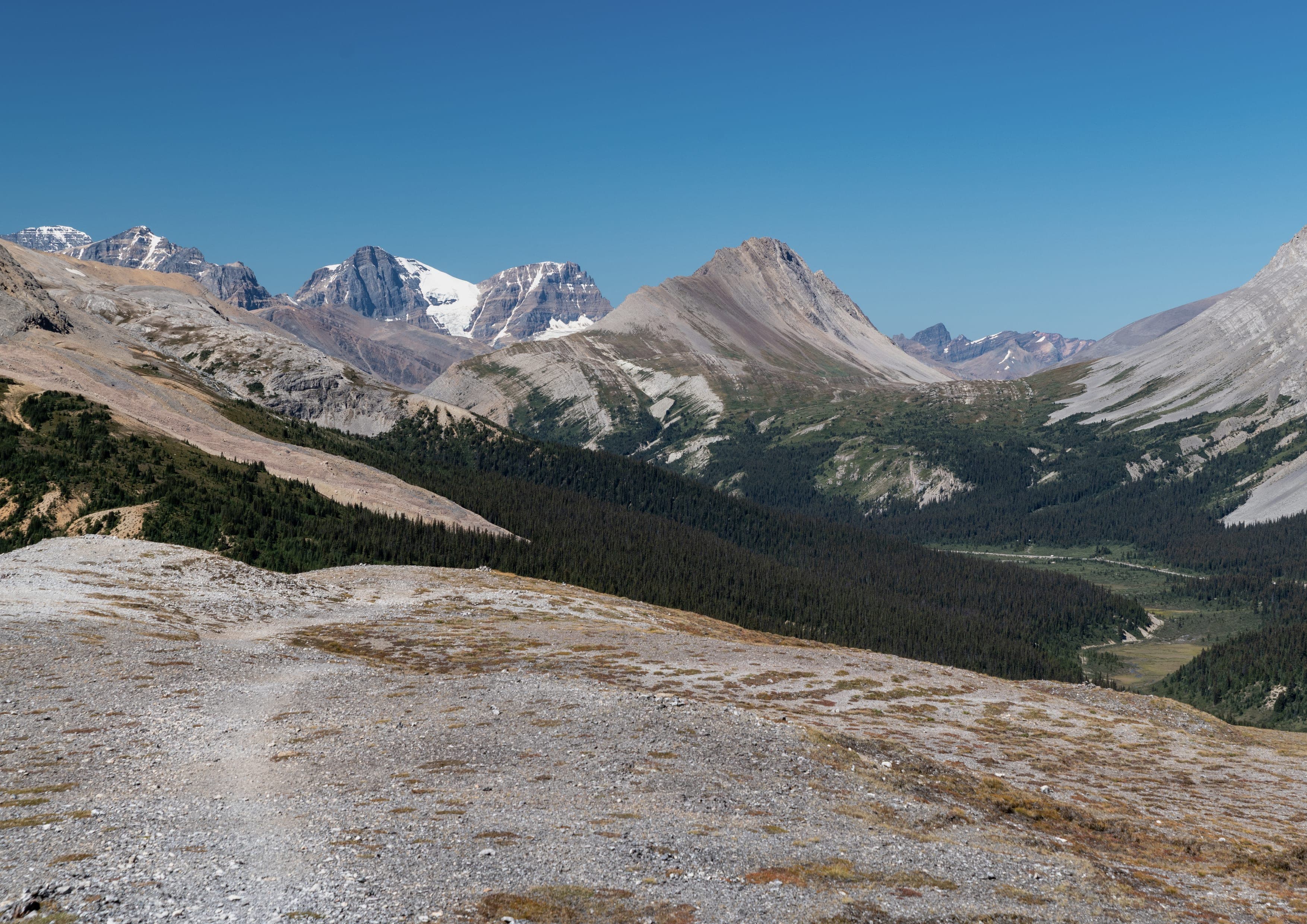 Brazeau Loop landscape certificate route preview in Canada