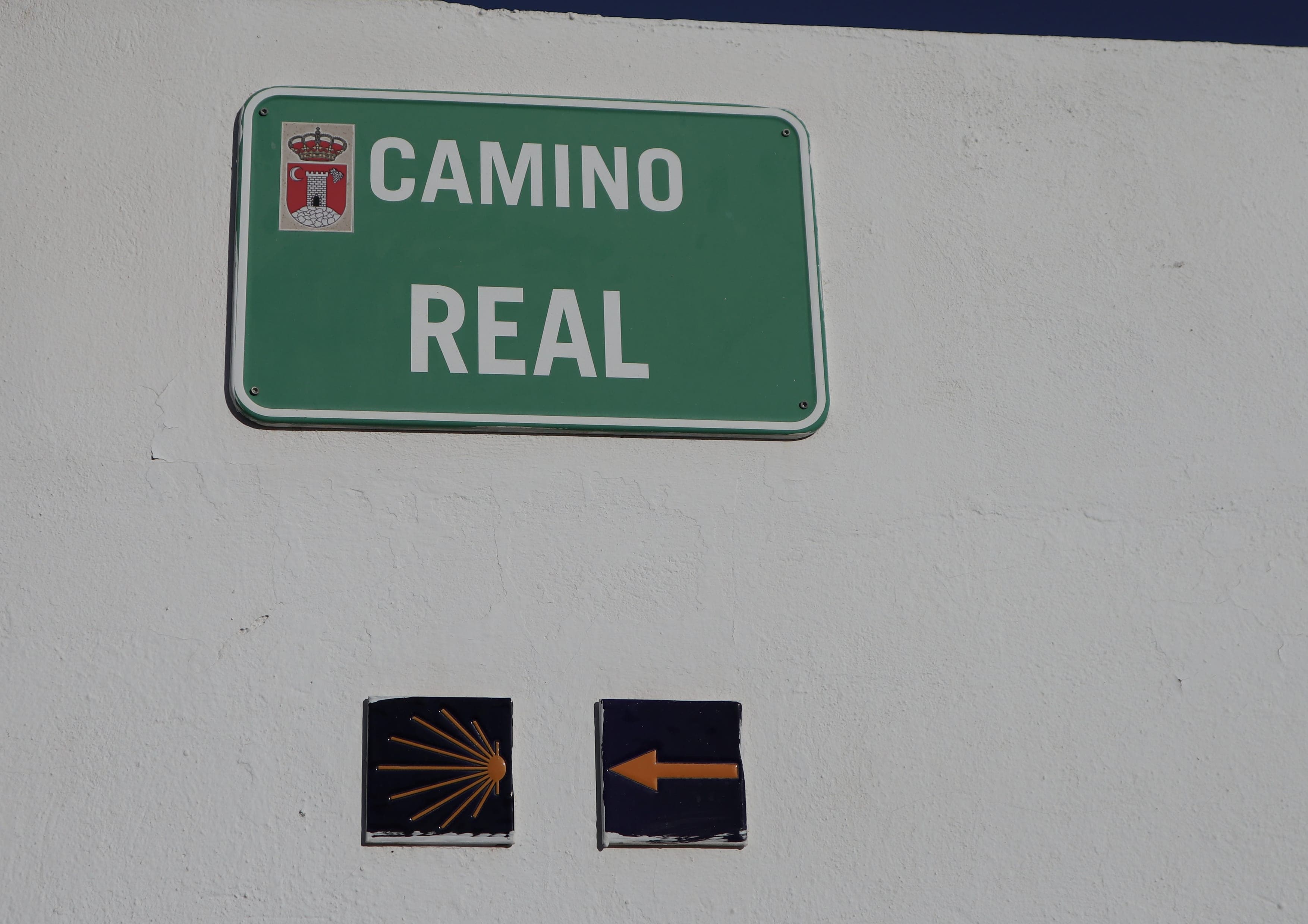 Camino Mozárabe landscape certificate route preview in Spain