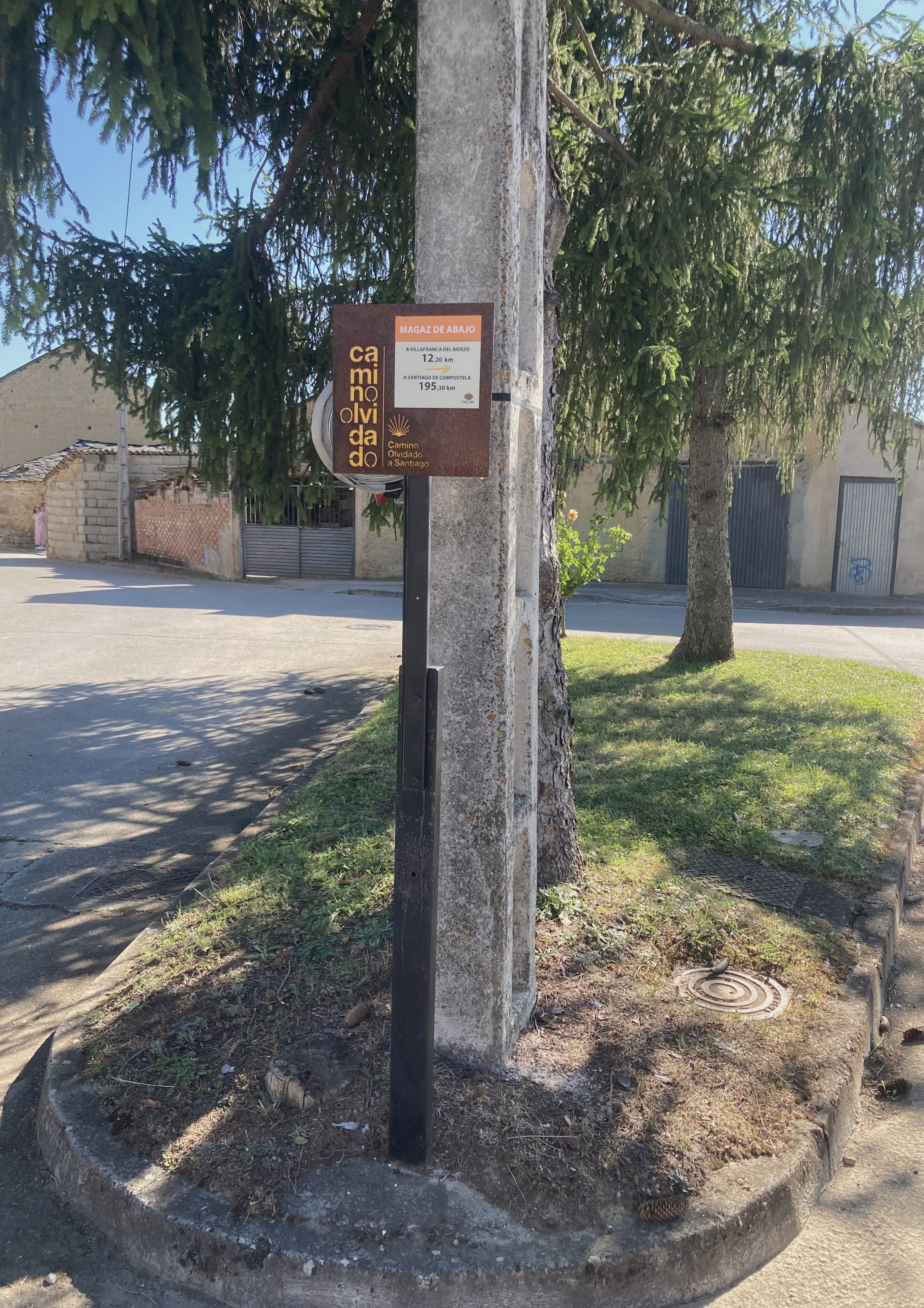 Camino Olvidado landscape certificate route preview in Spain