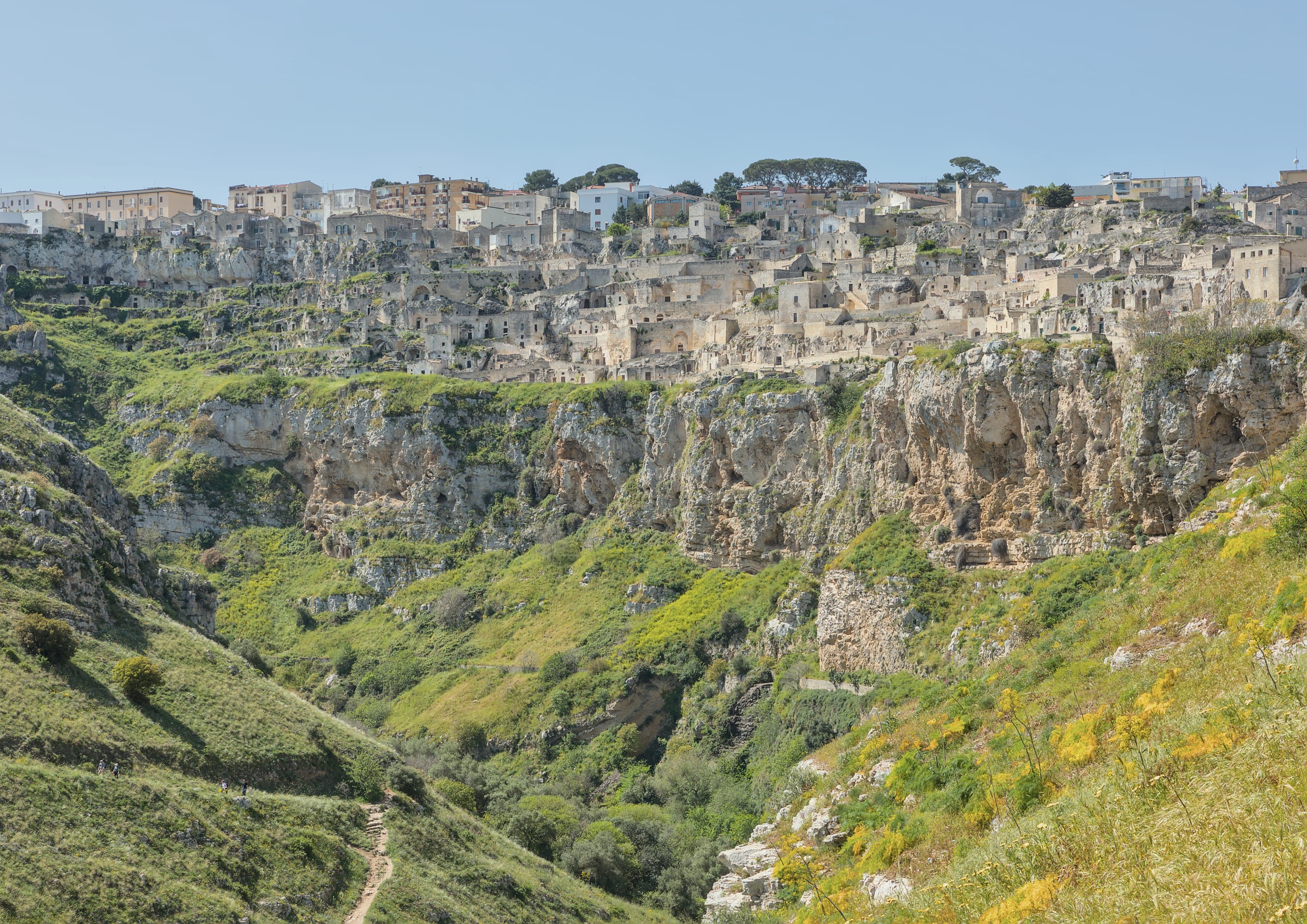 Cammino Materano landscape certificate route preview in Italy