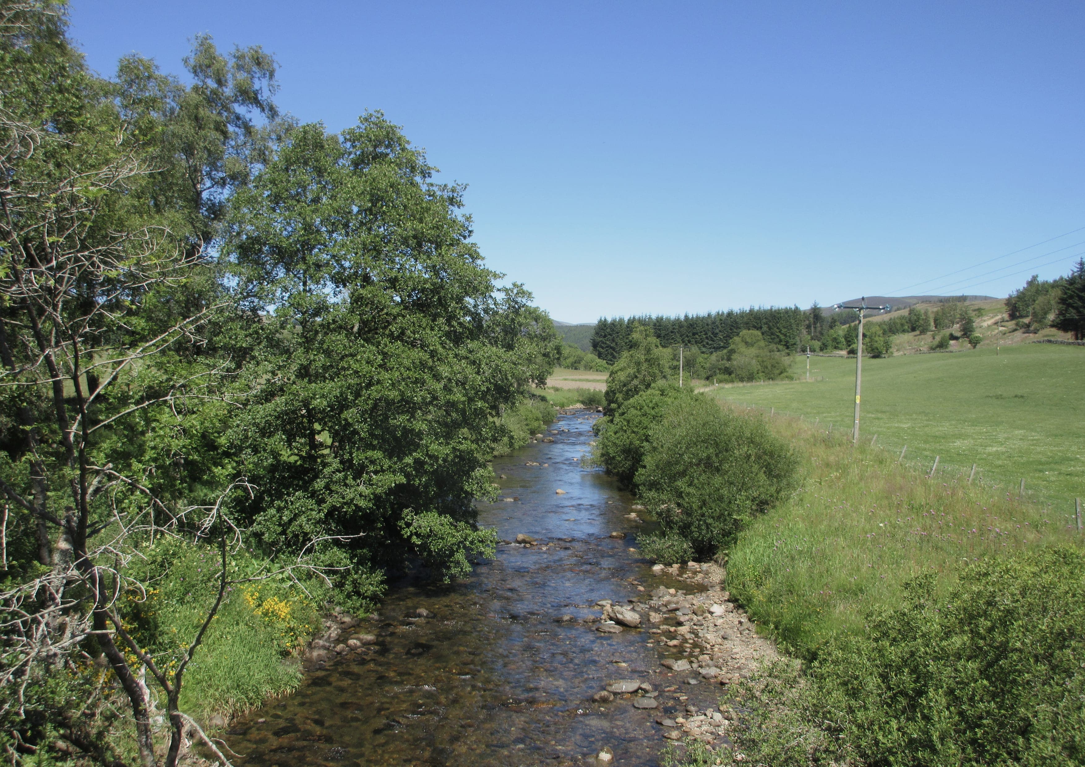 Cateran Trail landscape certificate route preview in United Kingdom