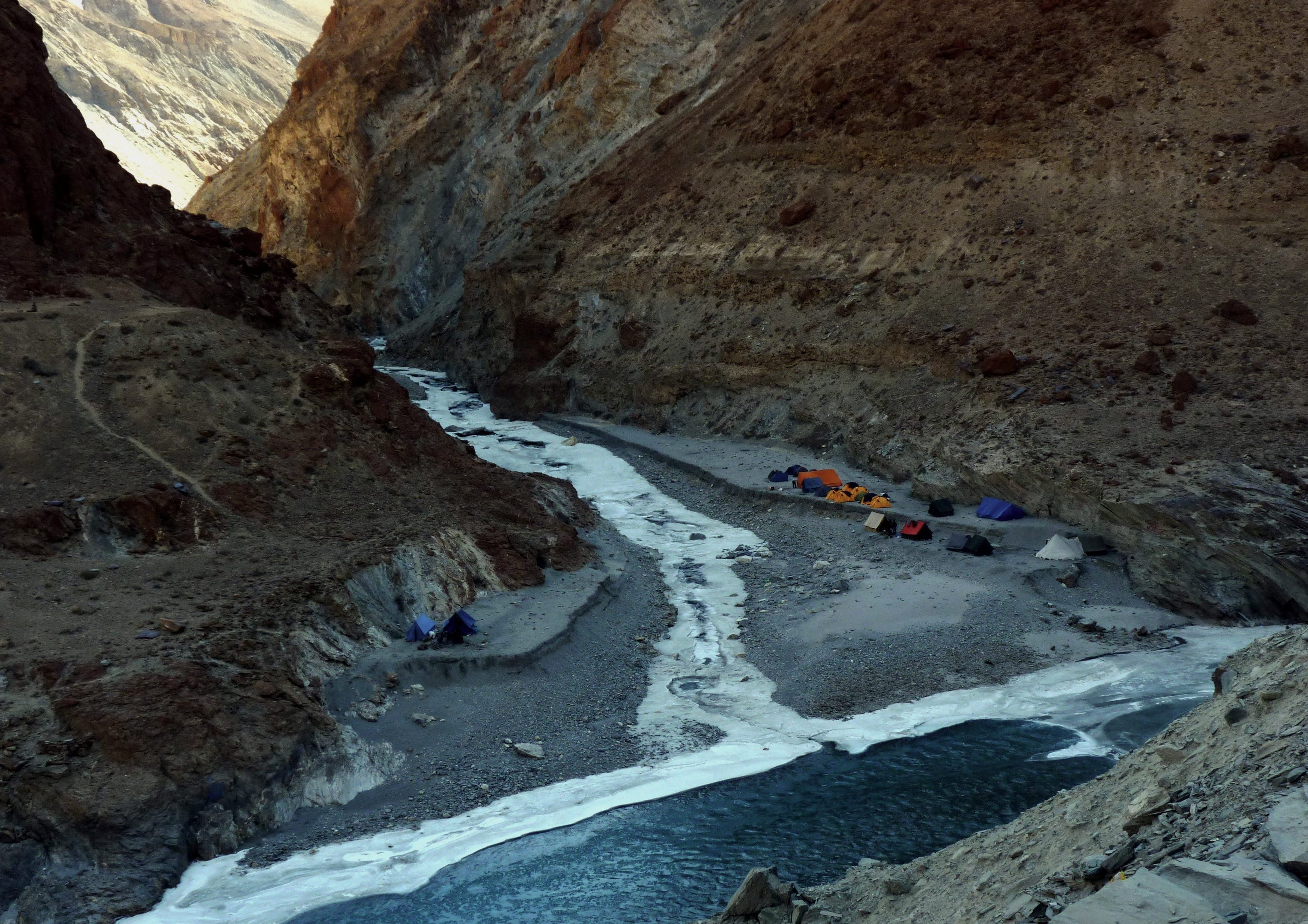 Chadar Trek landscape certificate route preview in India