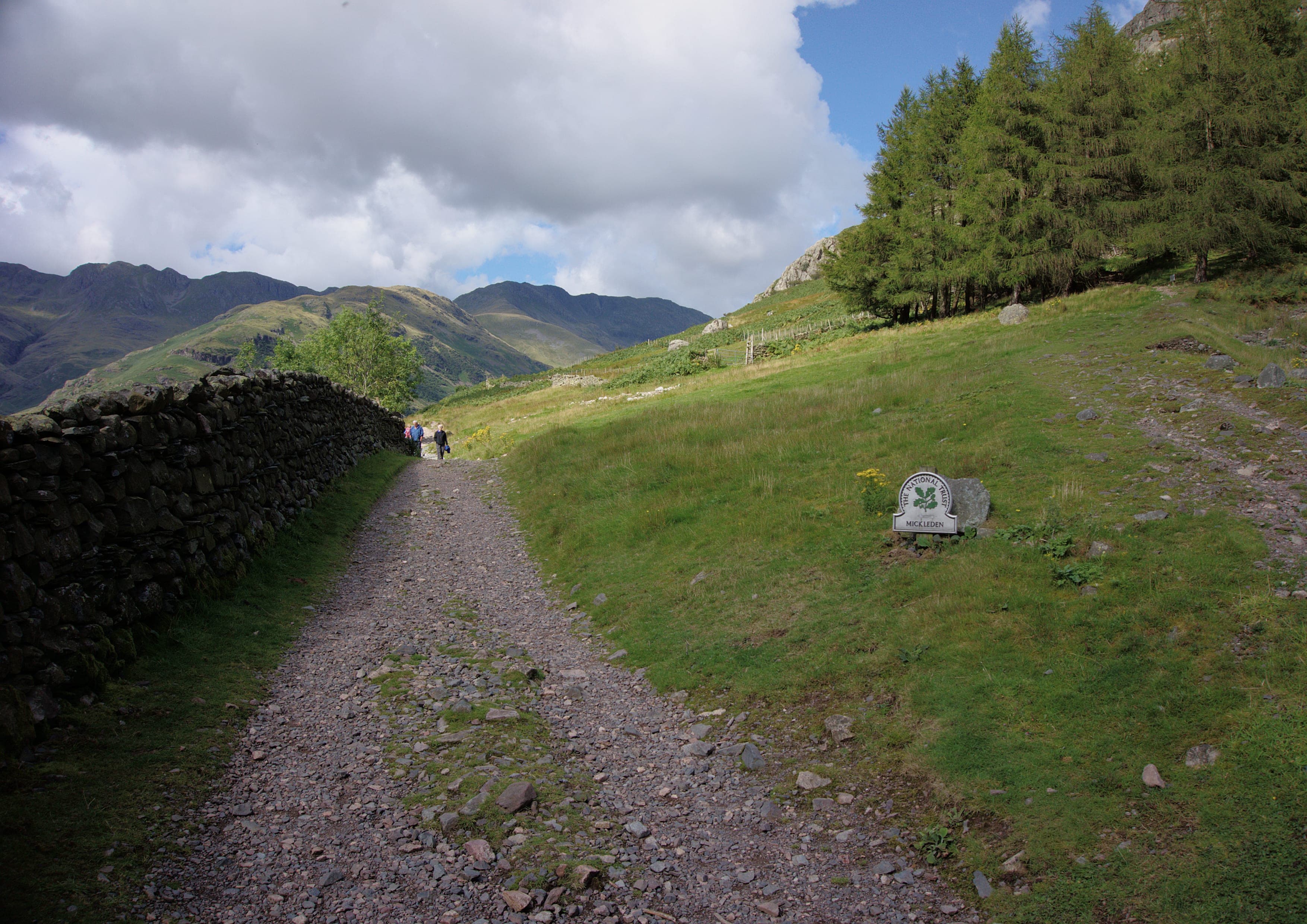 Cumbria Way landscape certificate route preview in United Kingdom