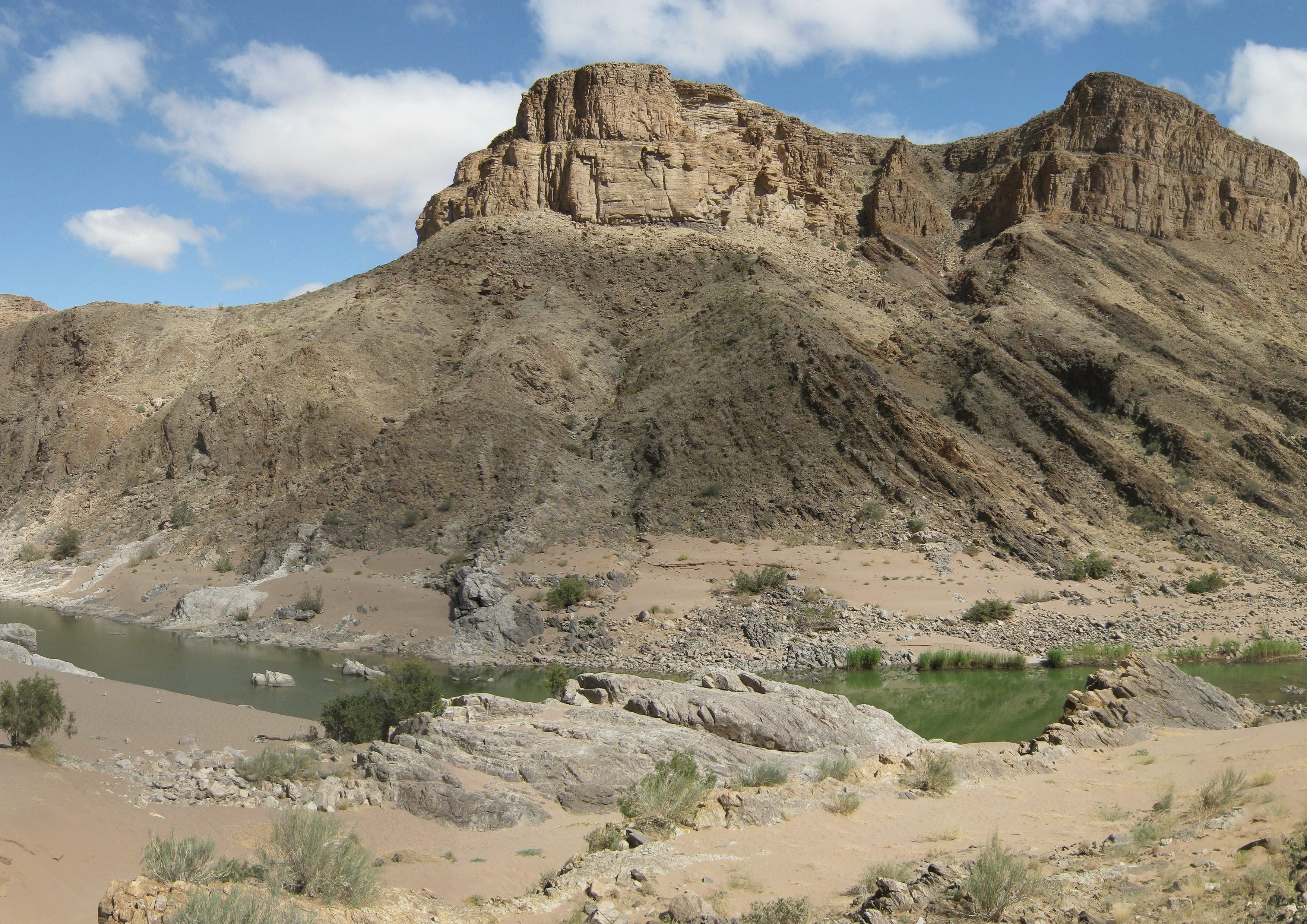 Fish River Canyon Trail landscape certificate route preview in Namibia