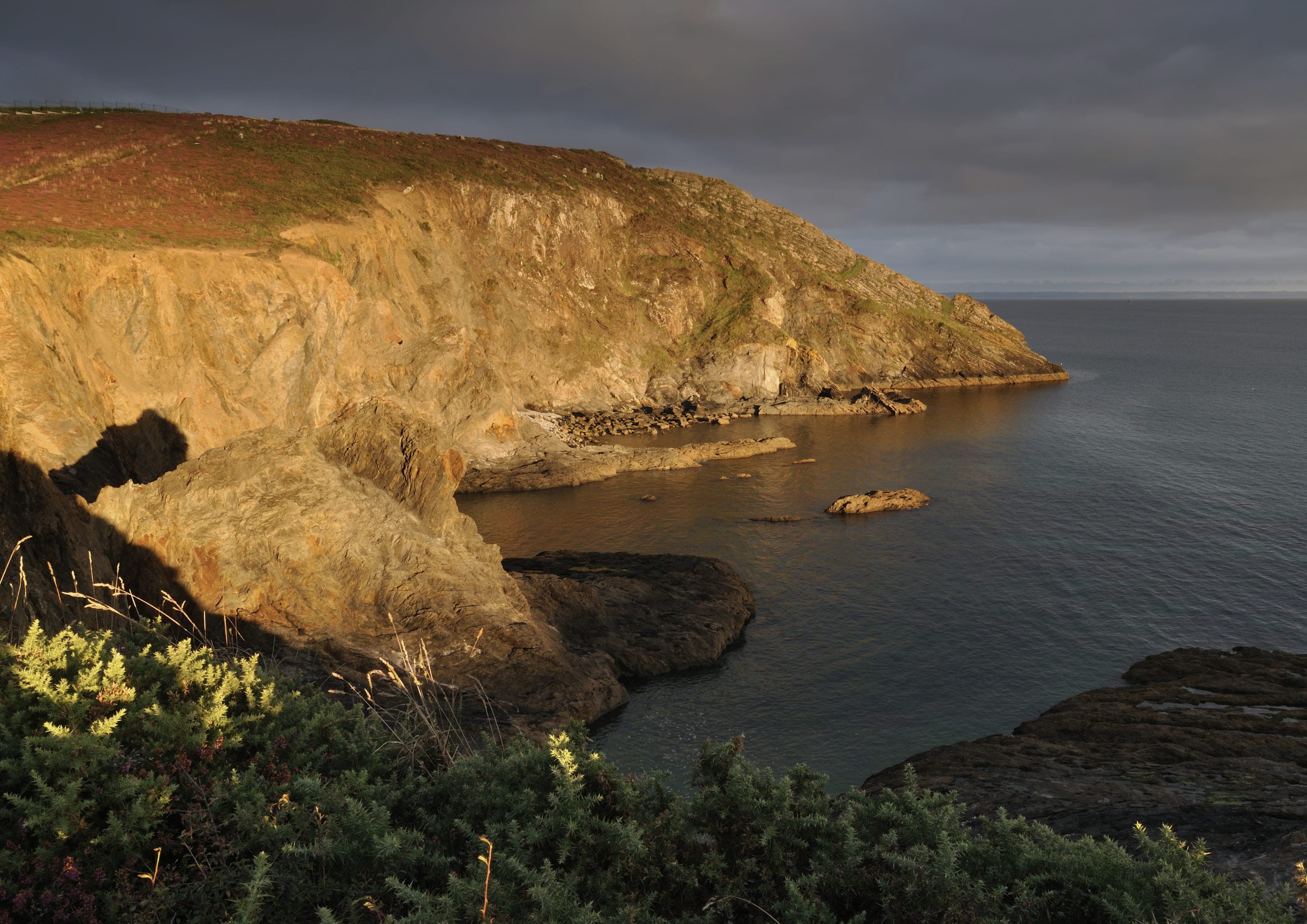 GR34 Brittany Coast Path landscape certificate route preview in France