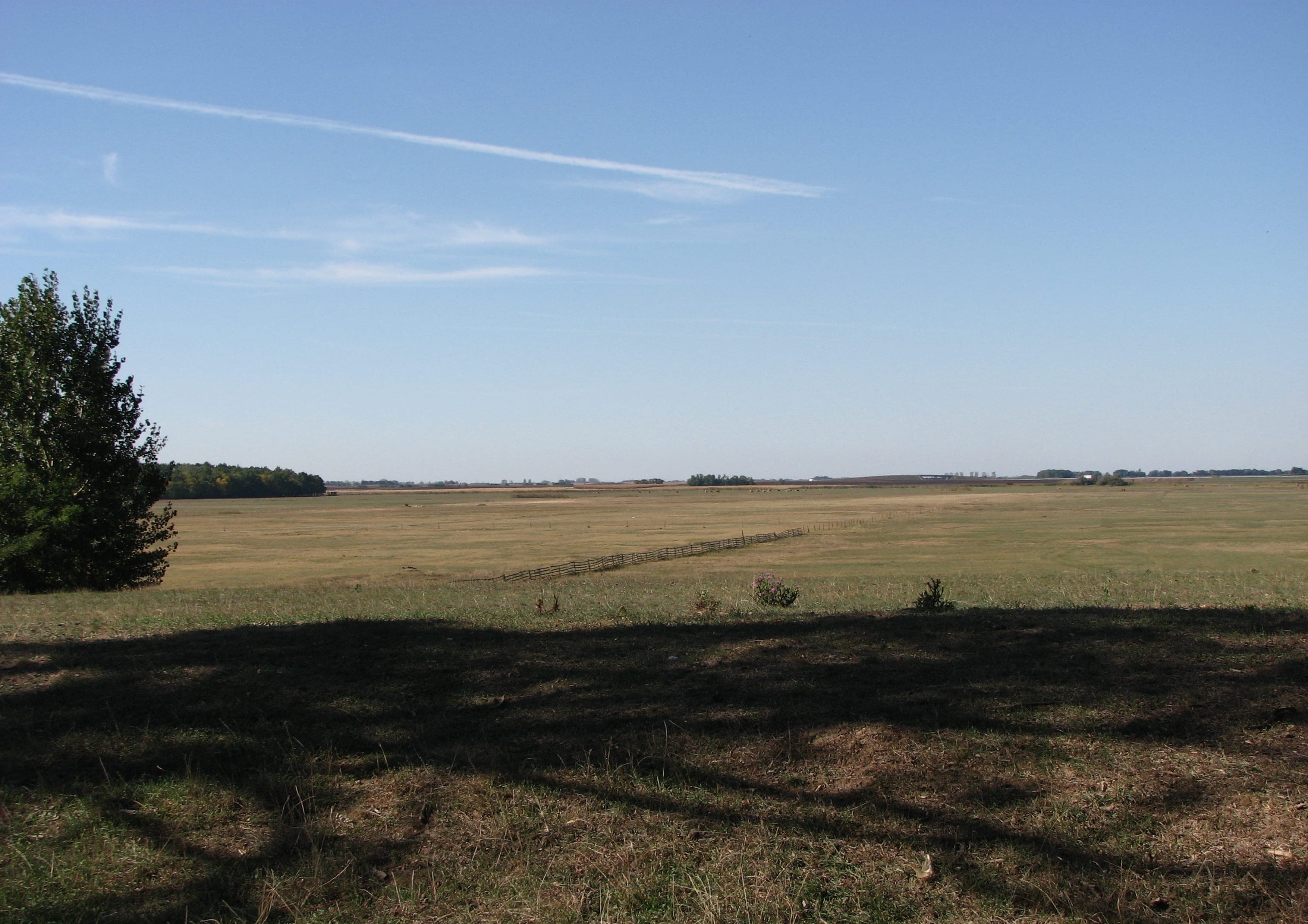 Great Plain Blue Trail landscape certificate route preview in Hungary