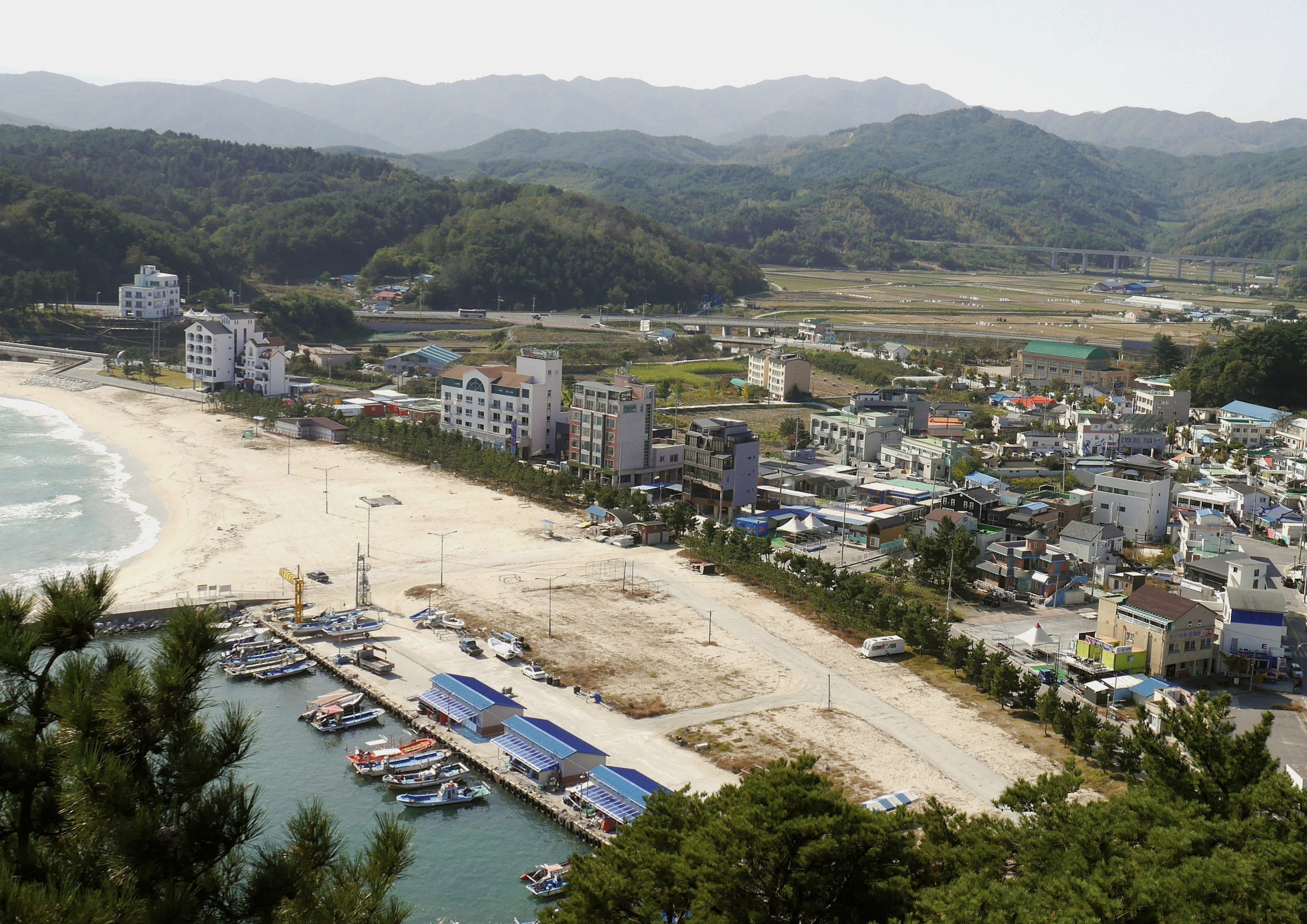 Haeparang Trail landscape certificate route preview in South Korea