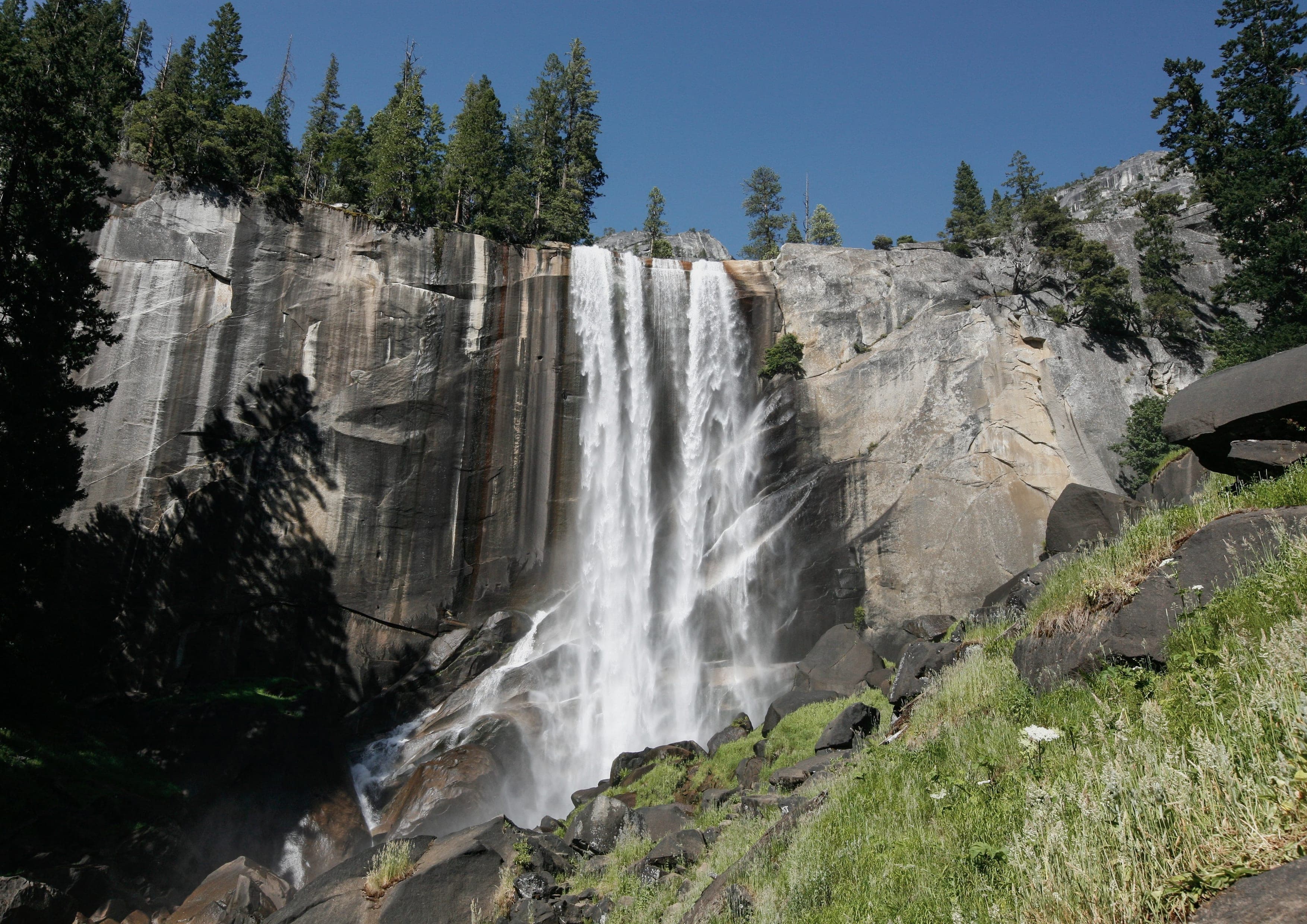 Half Dome Hike landscape certificate route preview in United States