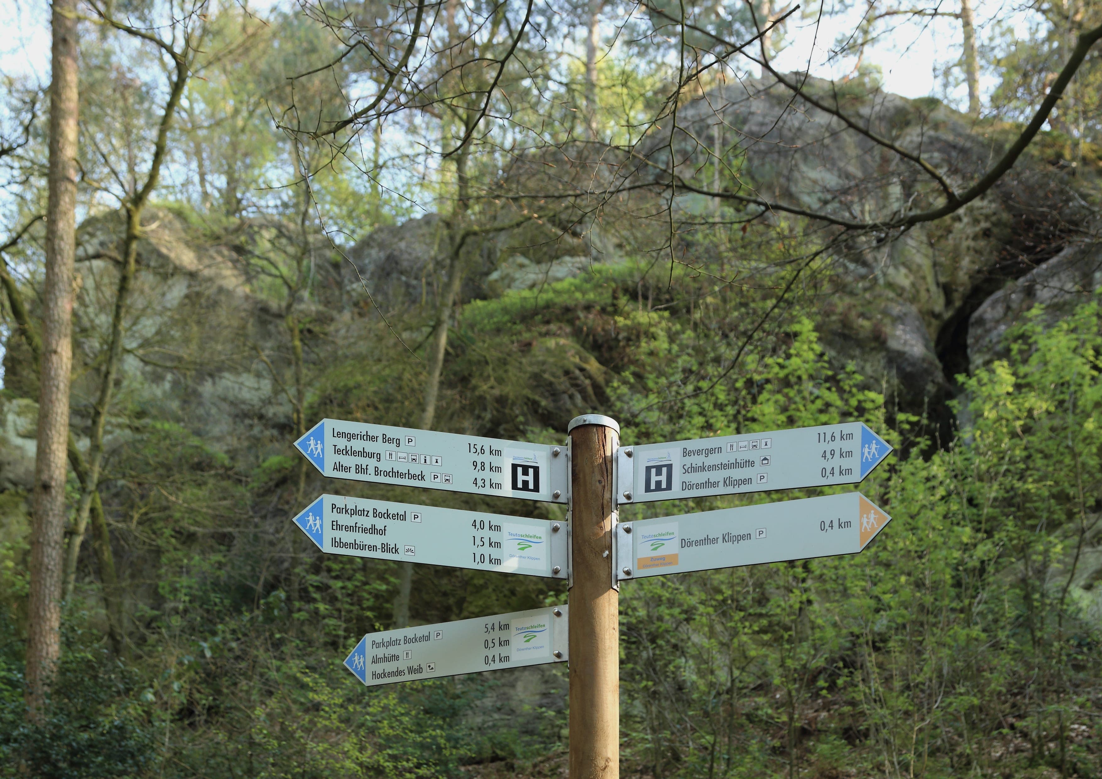 Hermannshöhen landscape certificate route preview in Germany