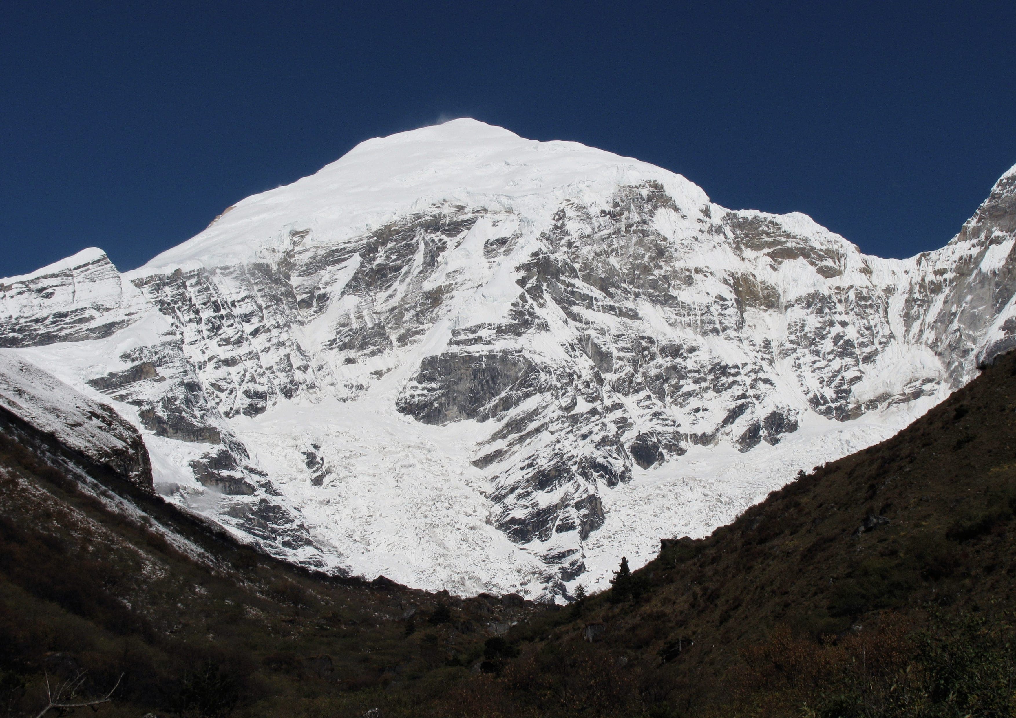 Jomolhari Trek landscape certificate route preview in Bhutan