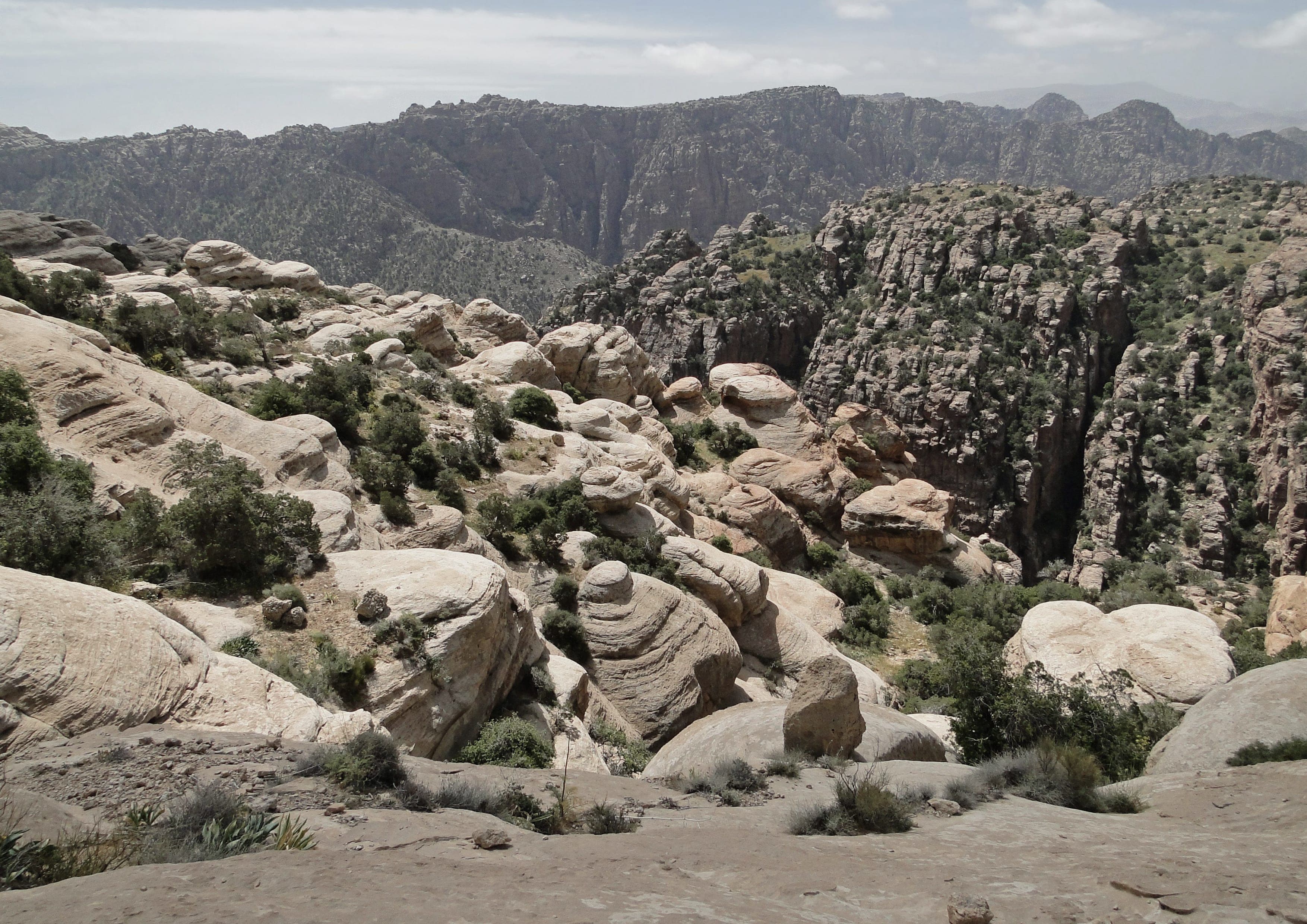 Jordan Trail landscape certificate route preview in Jordan