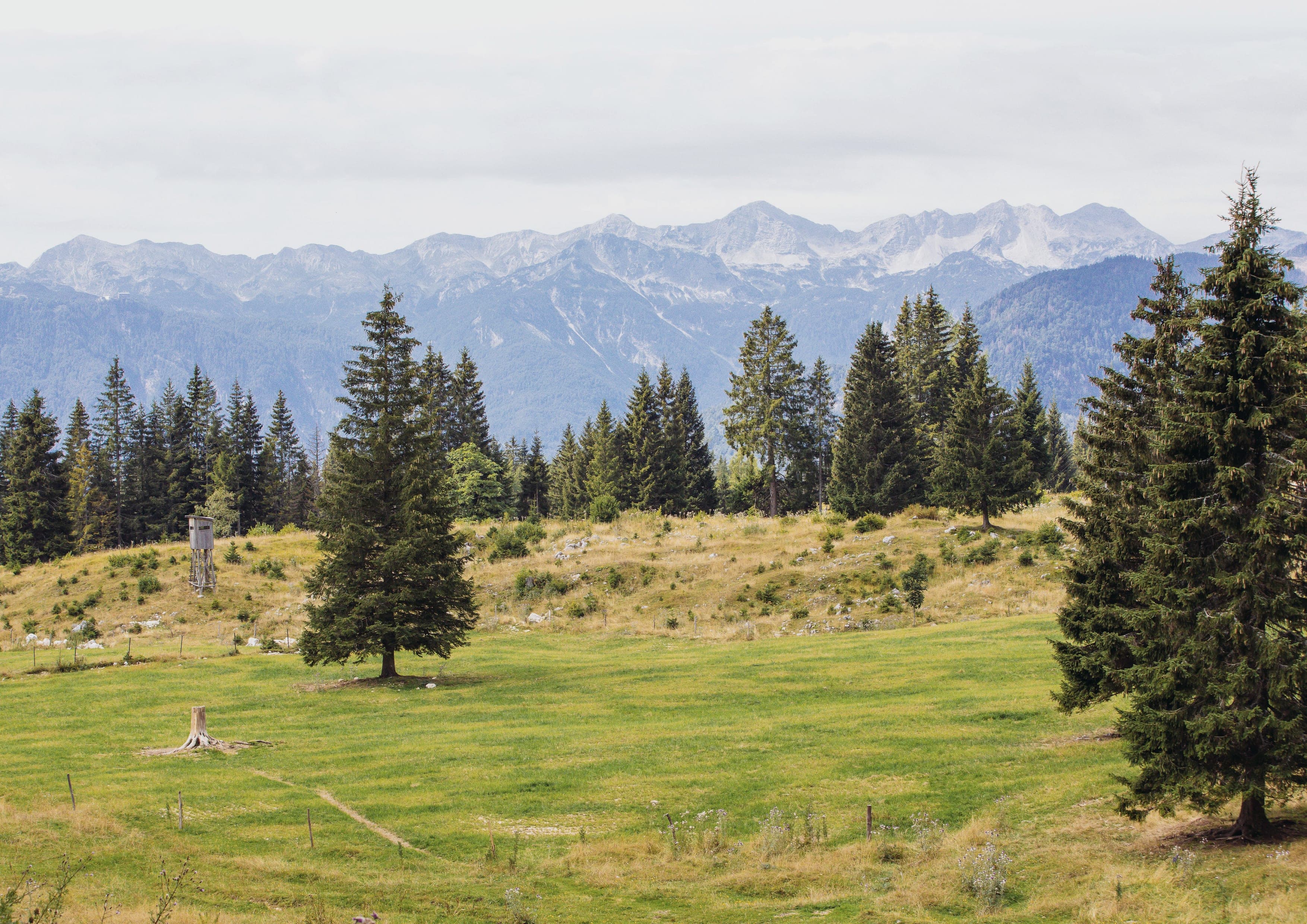 Juliana Trail landscape certificate route preview in Slovenia