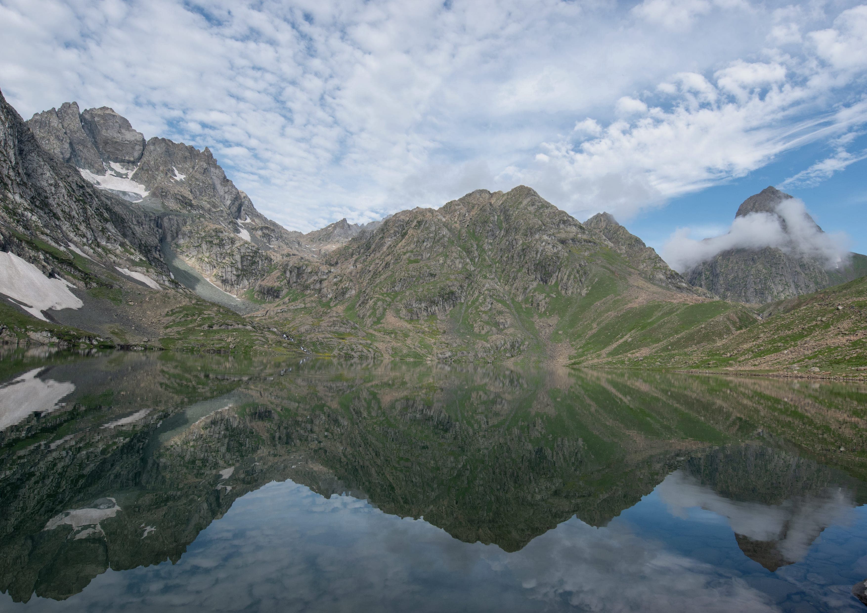 Kashmir Great Lakes Trek landscape certificate route preview in India