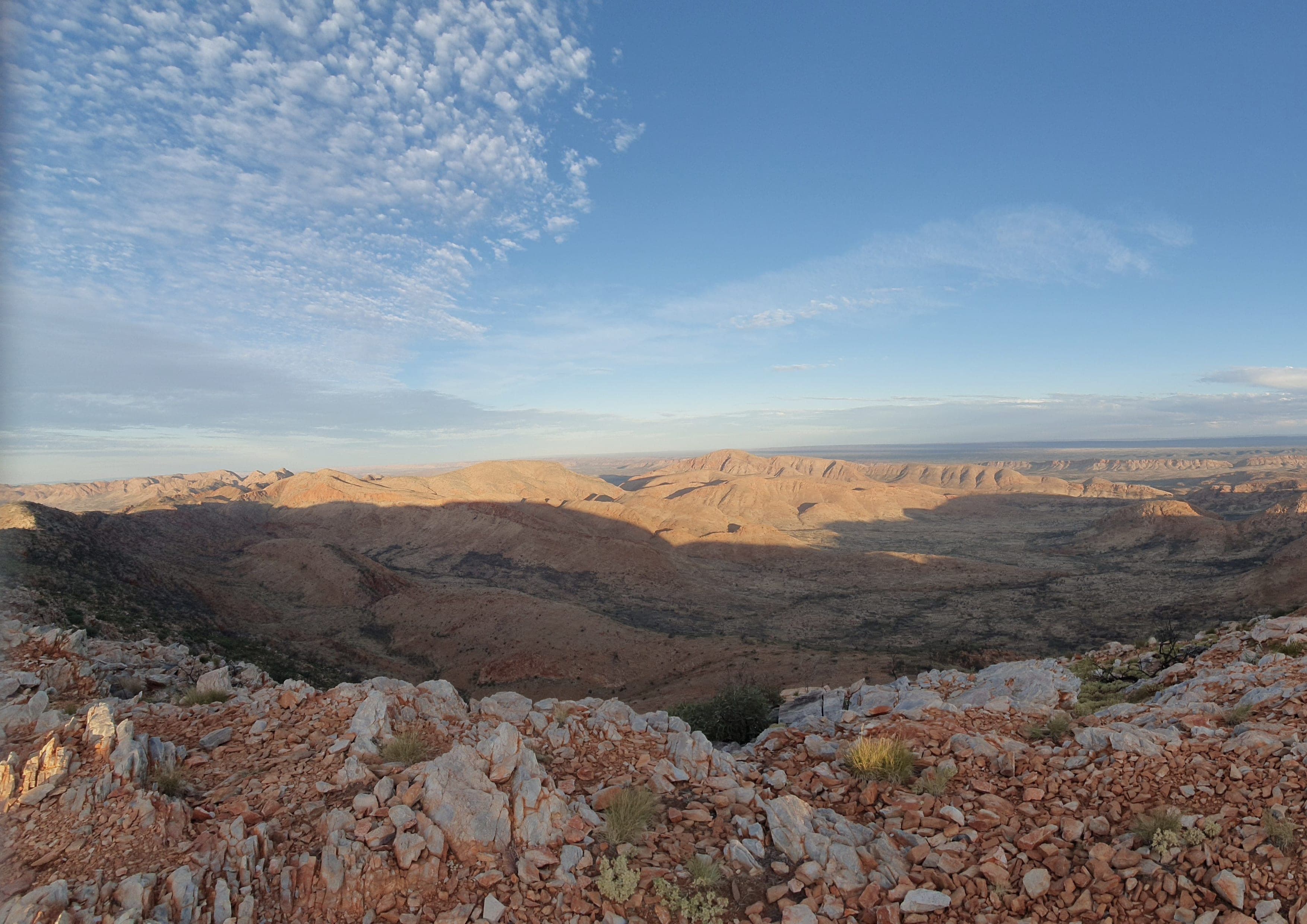 Larapinta Trail landscape certificate route preview in Australia
