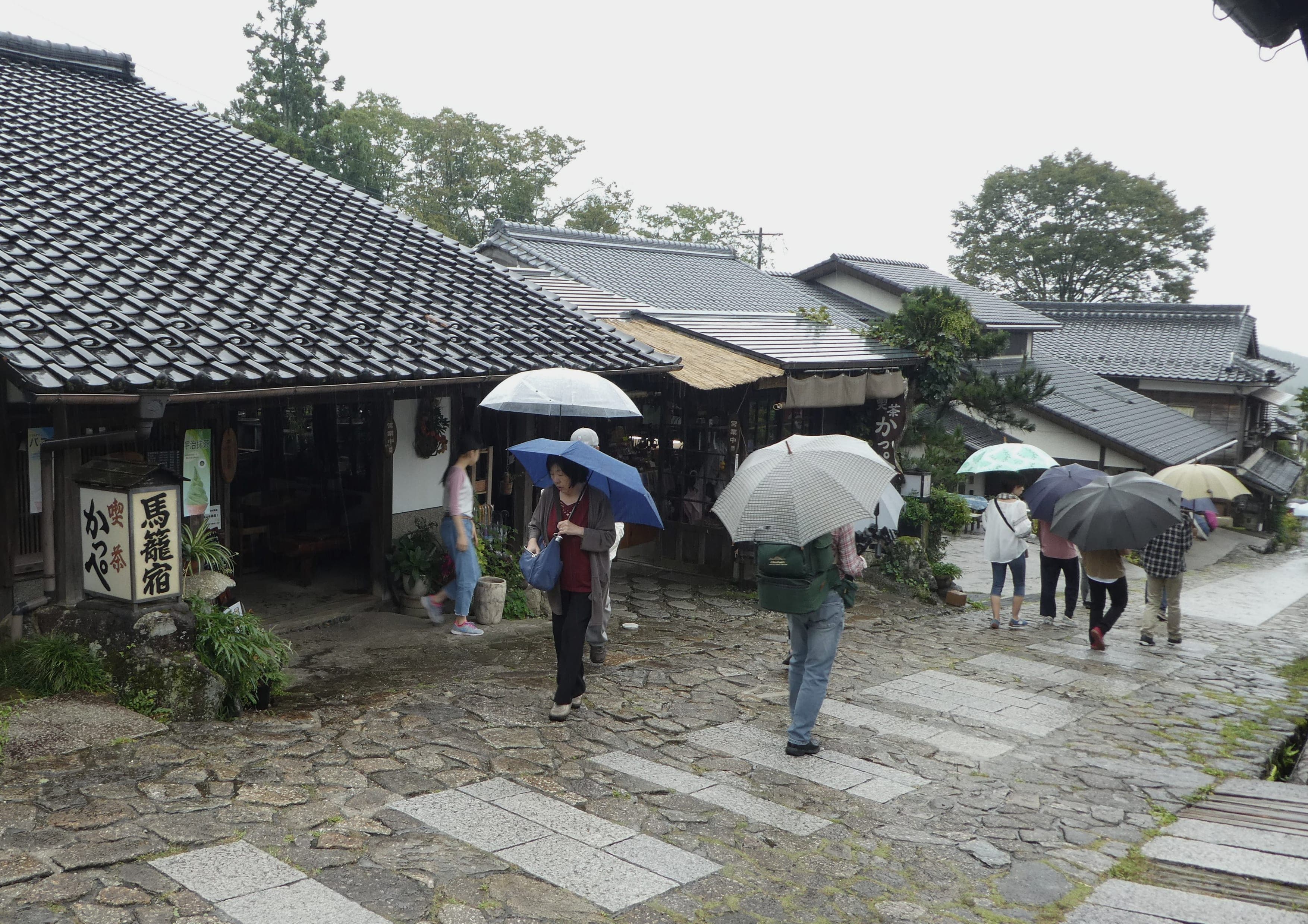 Nakasendo Trail landscape certificate route preview in Japan