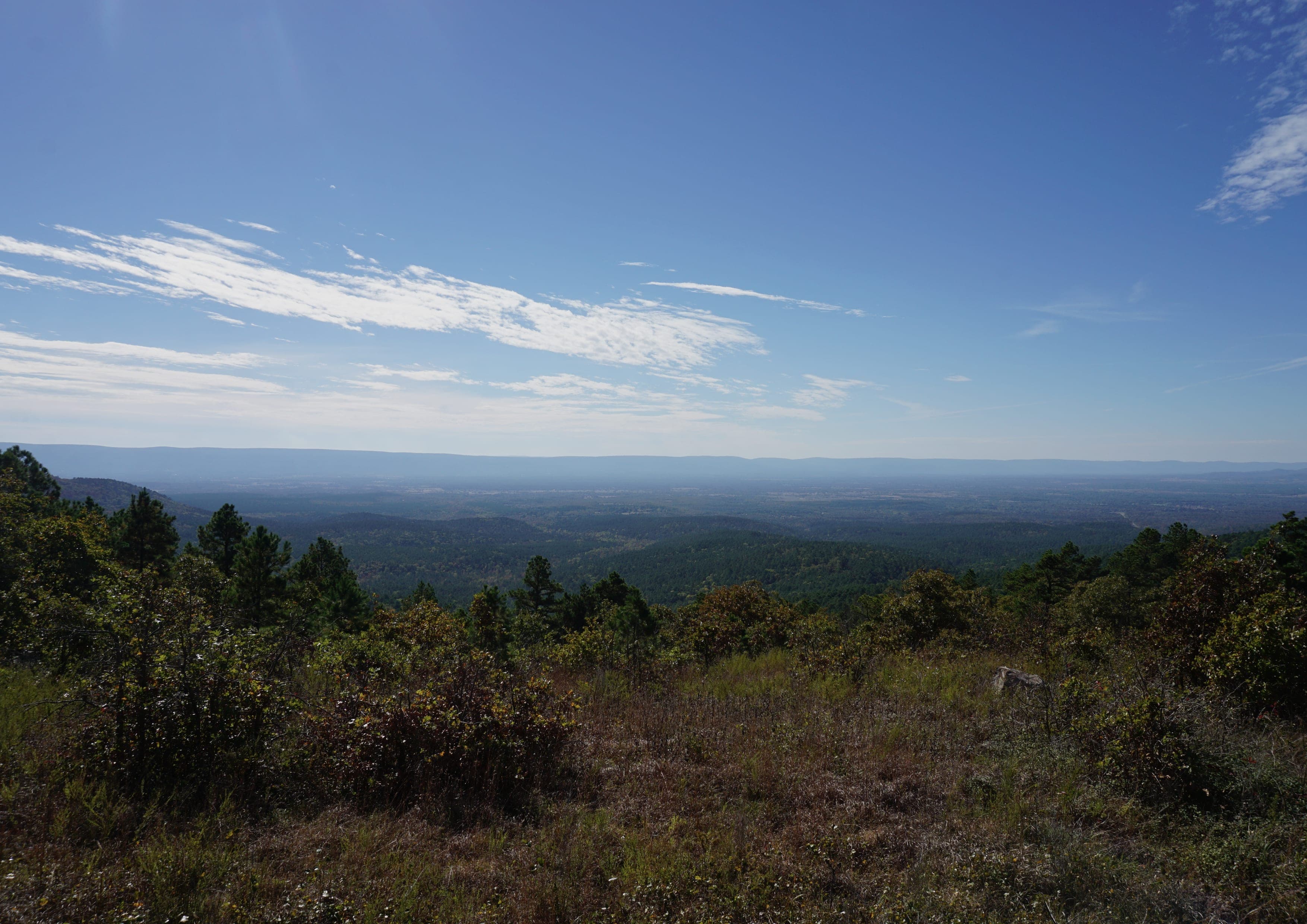 Ouachita Trail landscape certificate route preview in United States