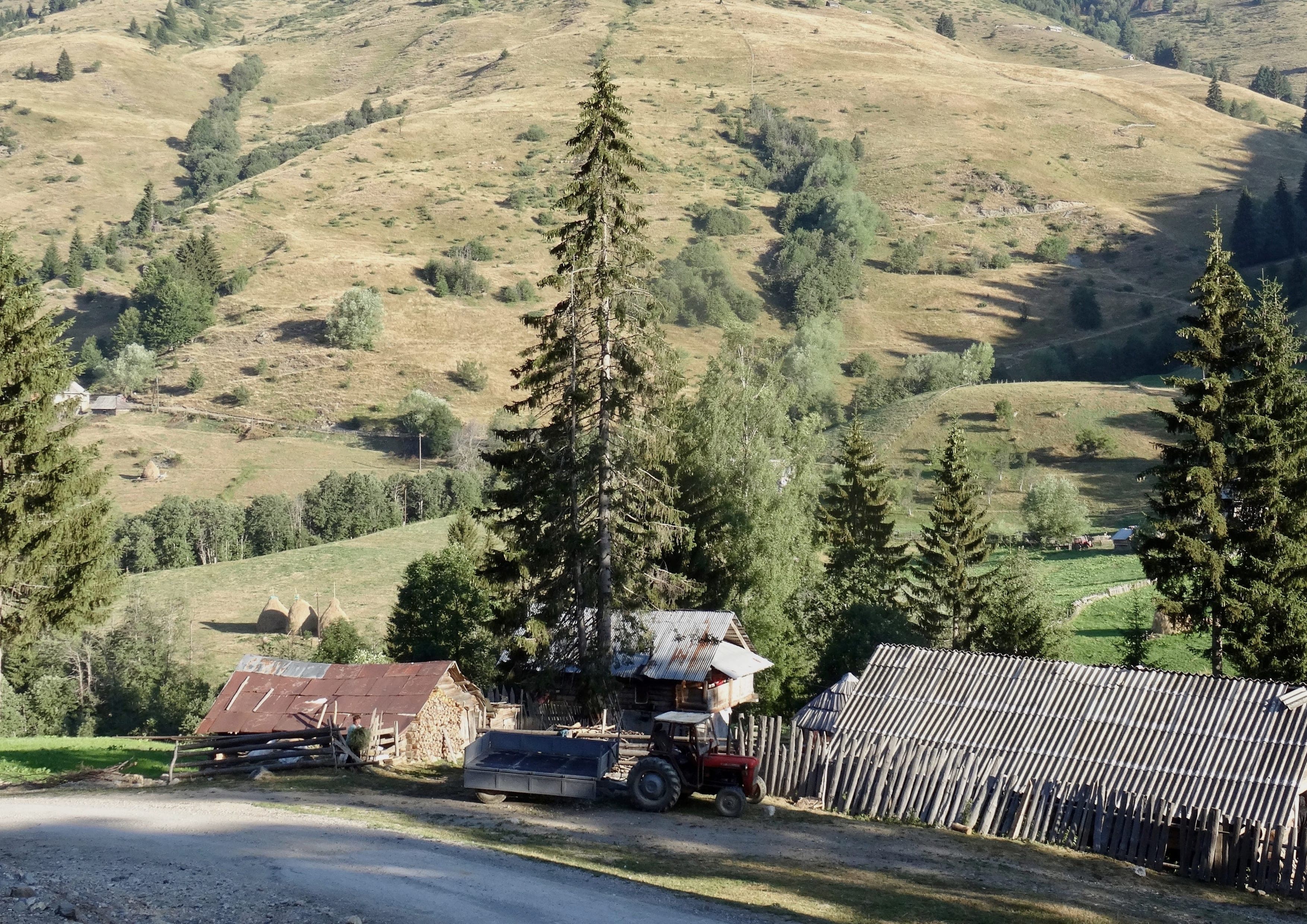 Peaks of the Balkans landscape certificate route preview in Albania and Kosovo and Montenegro
