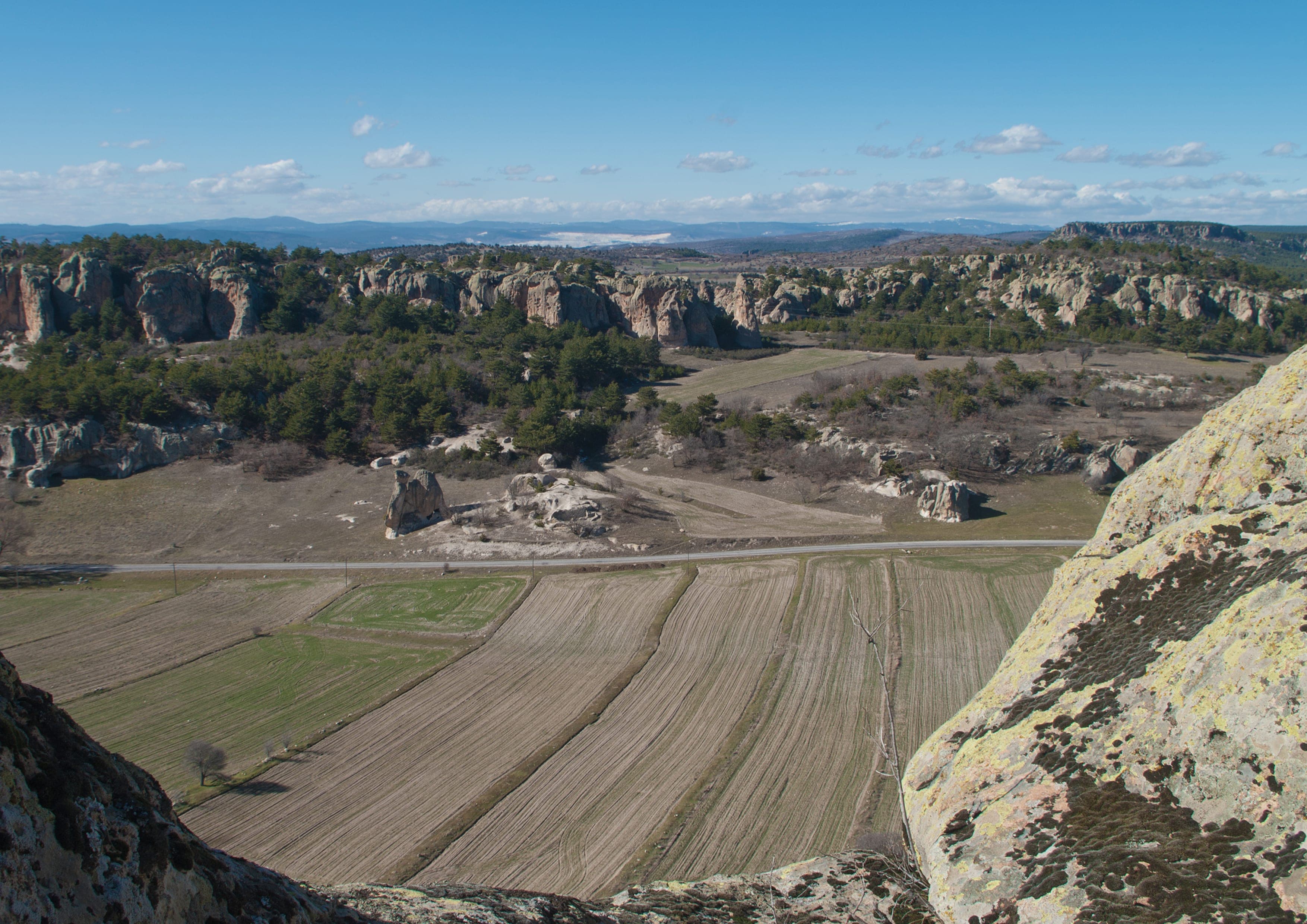Phrygian Way landscape certificate route preview in Turkey
