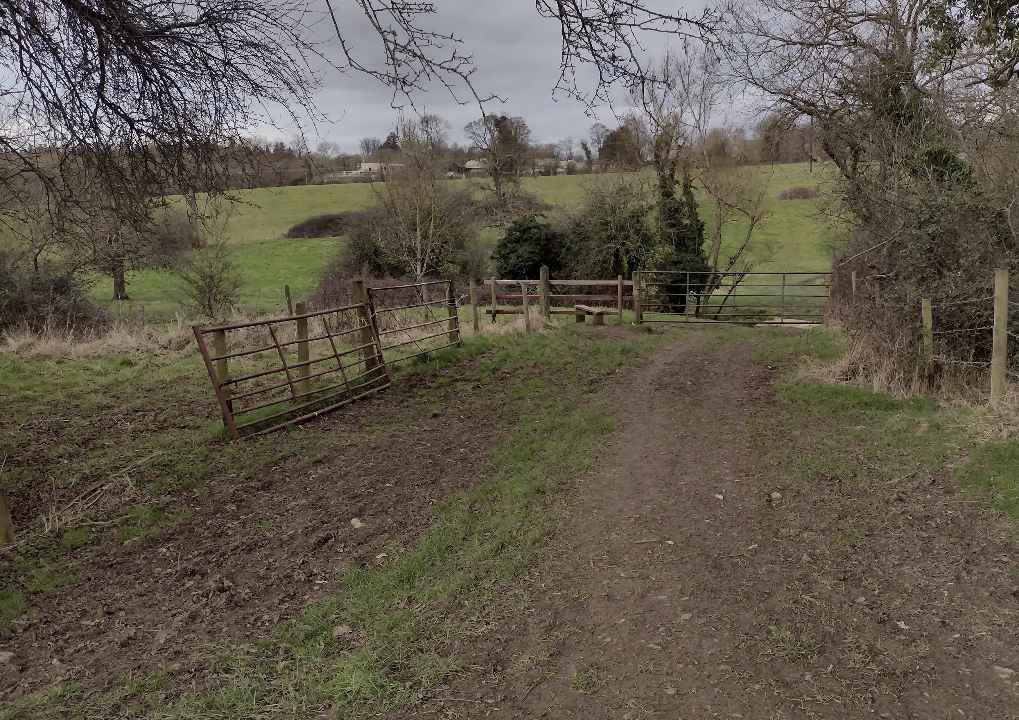 Shakespeare's Way landscape certificate route preview in United Kingdom
