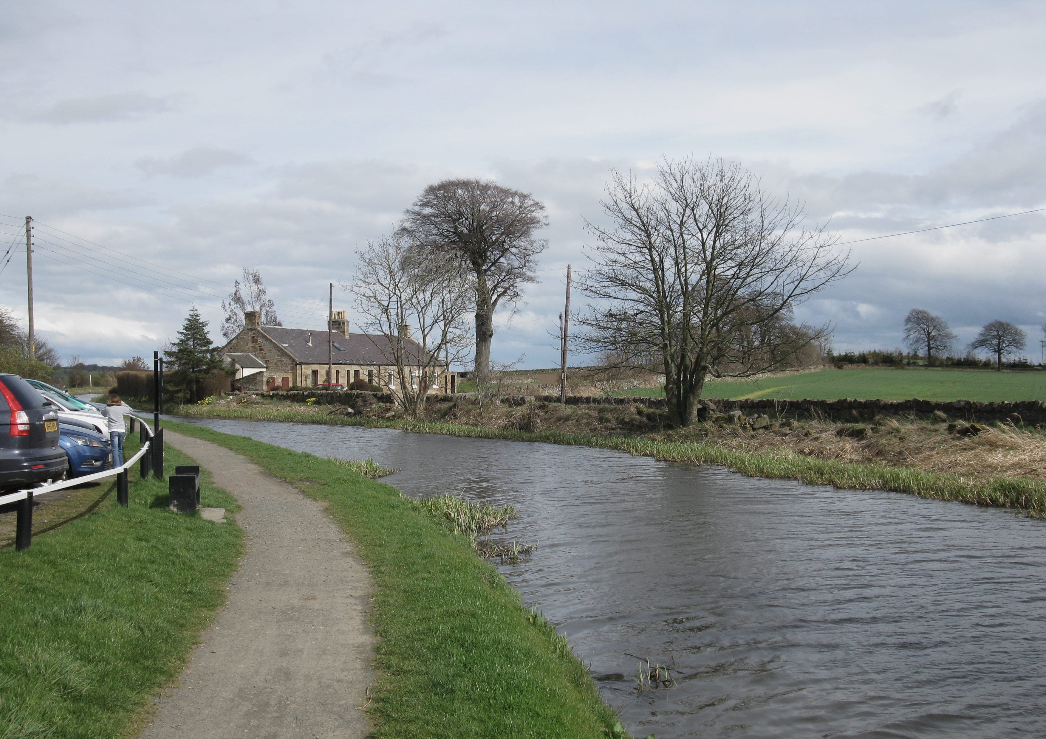 Union Canal Towpath landscape certificate route preview in United Kingdom