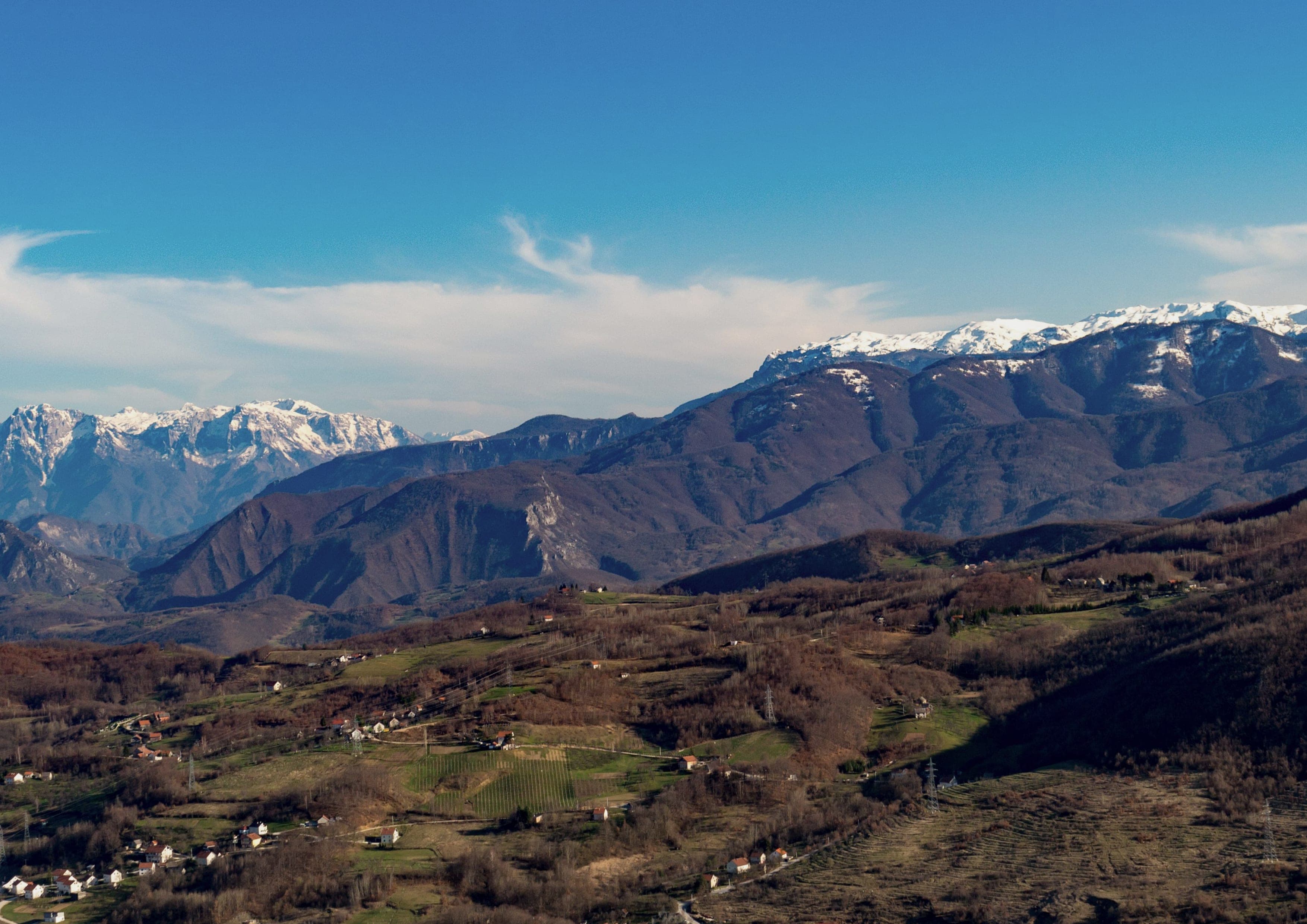 Via Dinarica White Trail landscape certificate route preview in Balkans