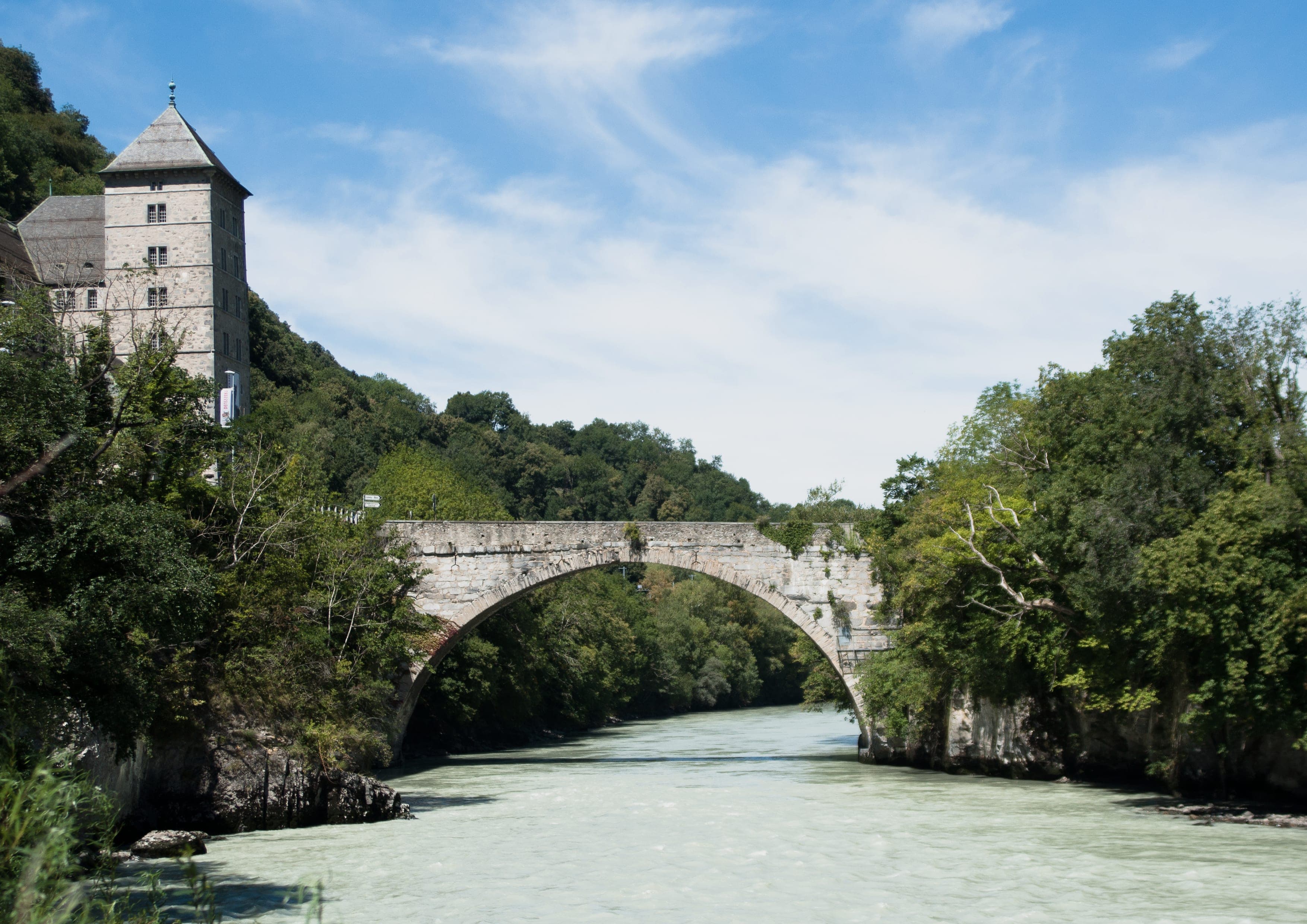 Via Francigena Switzerland landscape certificate route preview in Switzerland