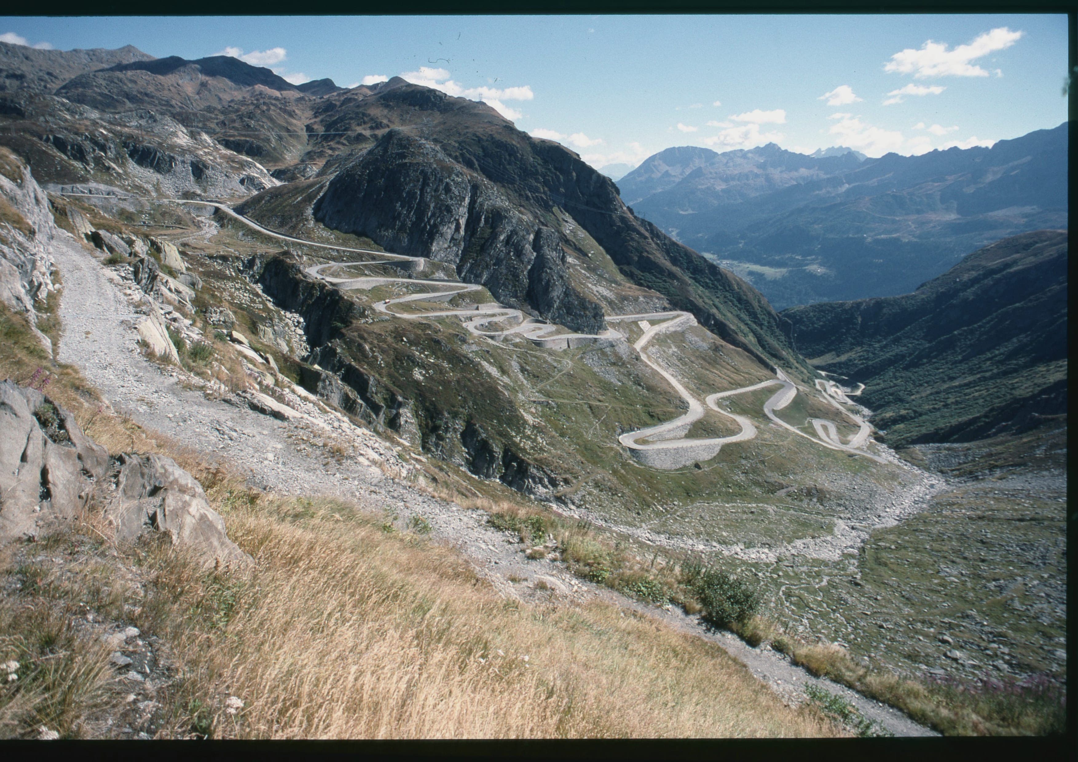Via Gottardo landscape certificate route preview in Switzerland