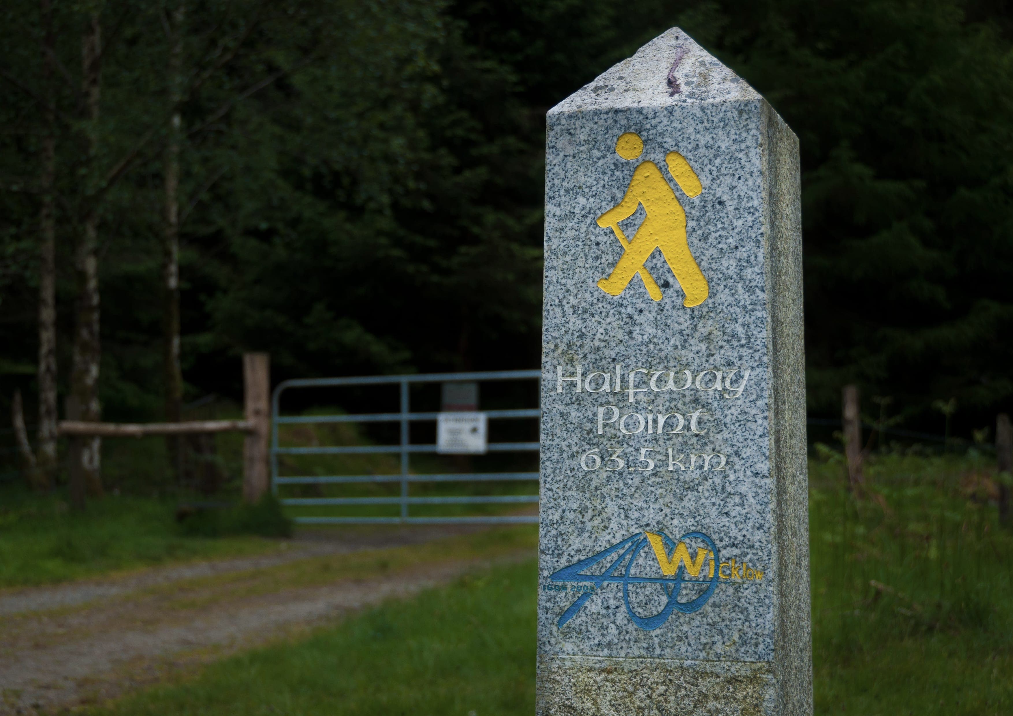 Wicklow Way landscape certificate route preview in Ireland and United Kingdom