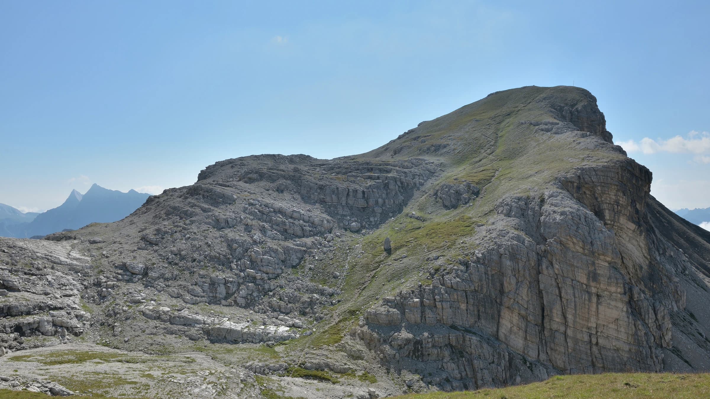 Alta Via 2 landscape certificate route preview in Italy