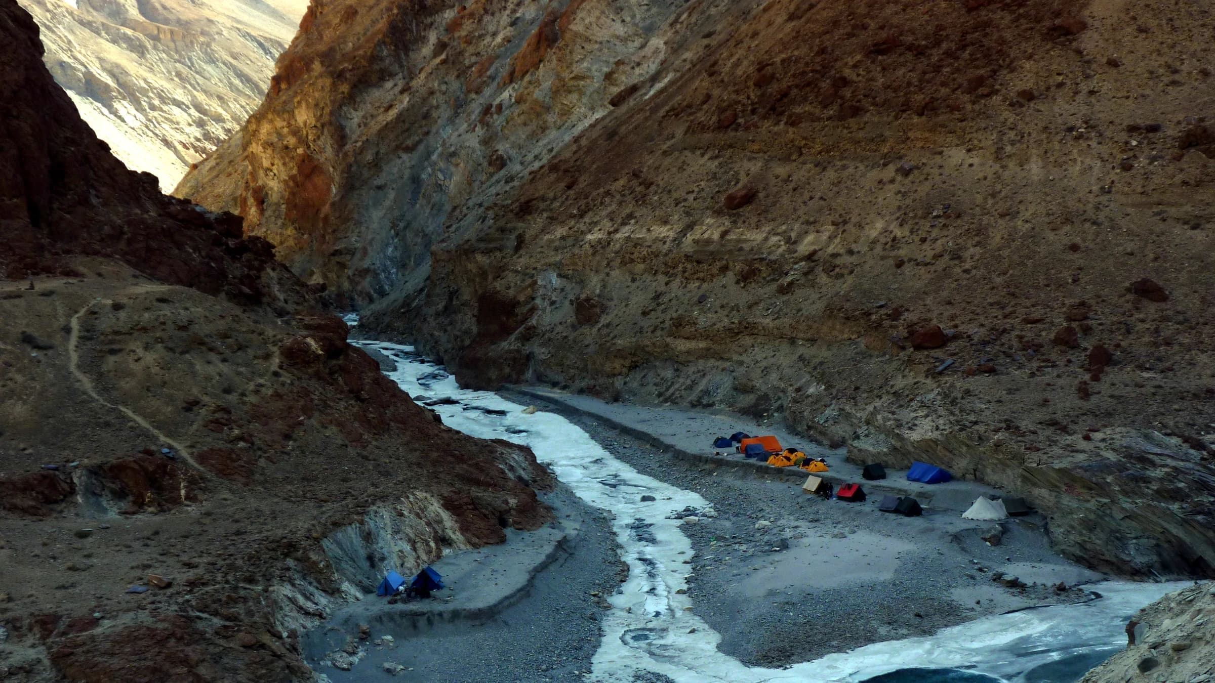 Chadar Trek landscape certificate route preview in India