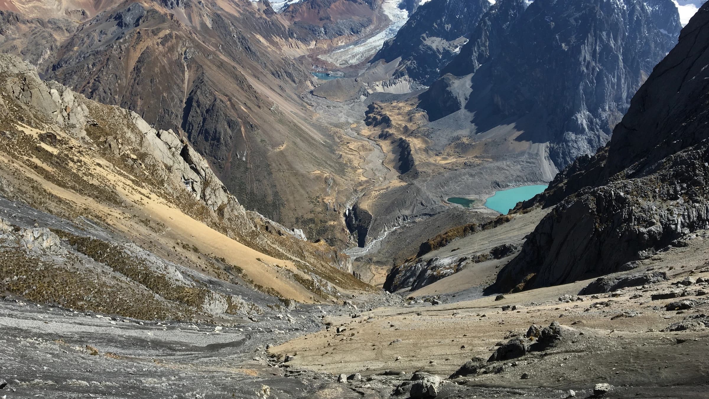 Cordillera Huayhuash Circuit landscape certificate route preview in Peru