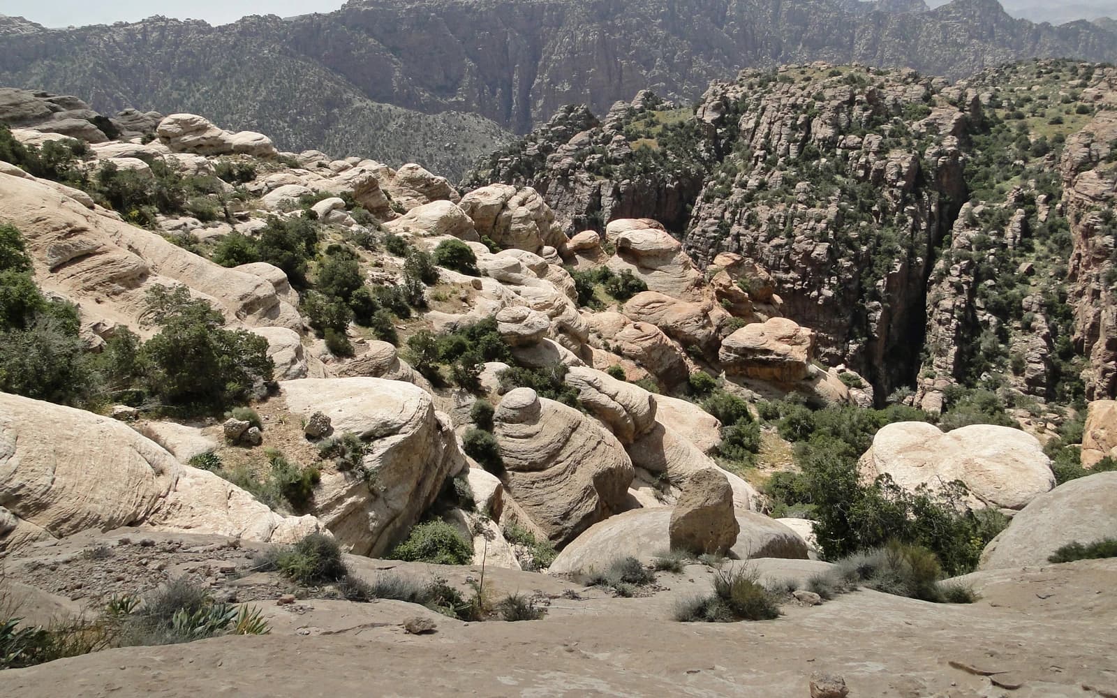 Jordan Trail landscape certificate route preview in Jordan