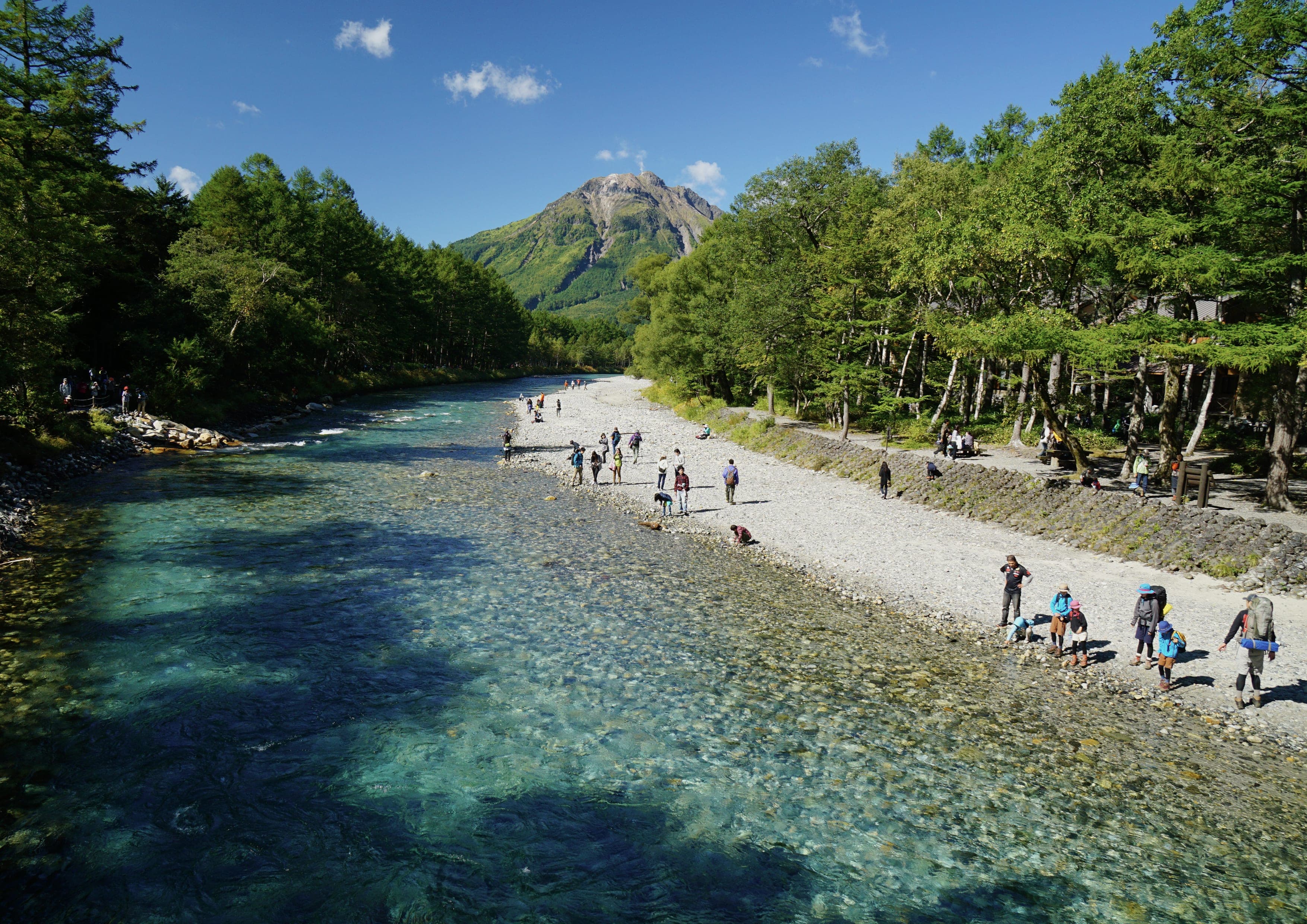 Kamikōchi–Yari-ga-take Traverse landscape certificate route preview in Japan