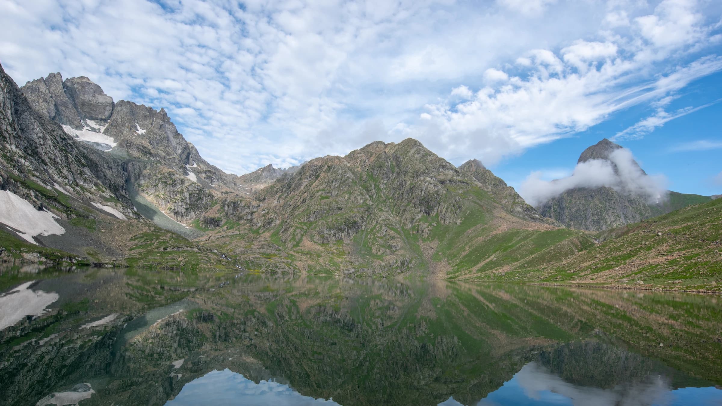Kashmir Great Lakes Trek landscape certificate route preview in India
