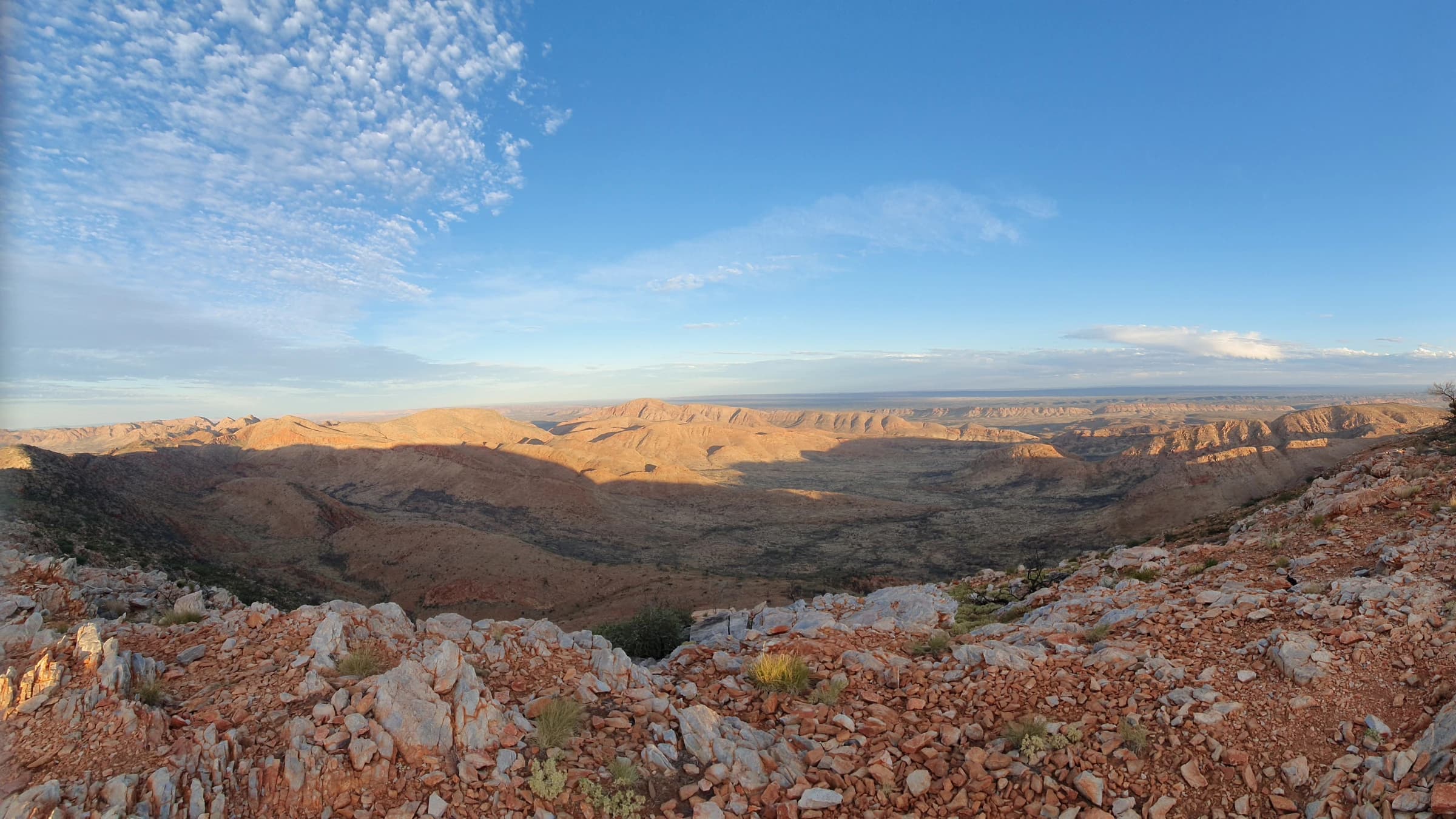 Larapinta Trail landscape certificate route preview in Australia