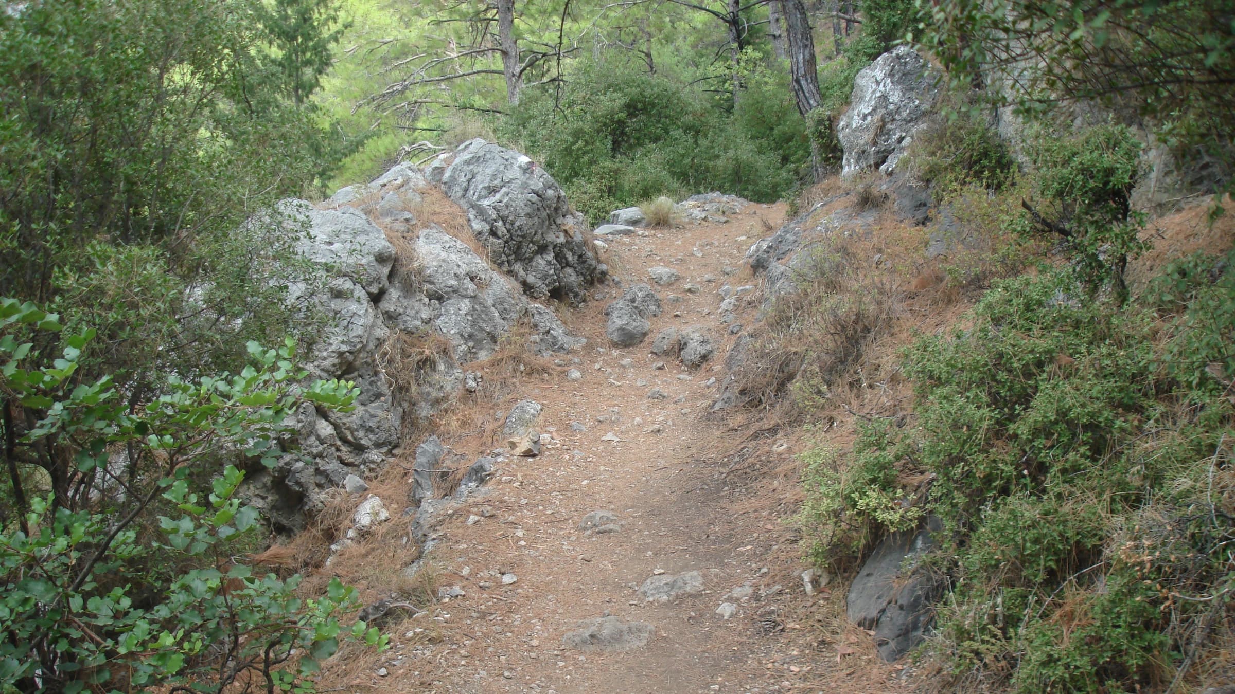 Lycian Way landscape certificate route preview in Turkey