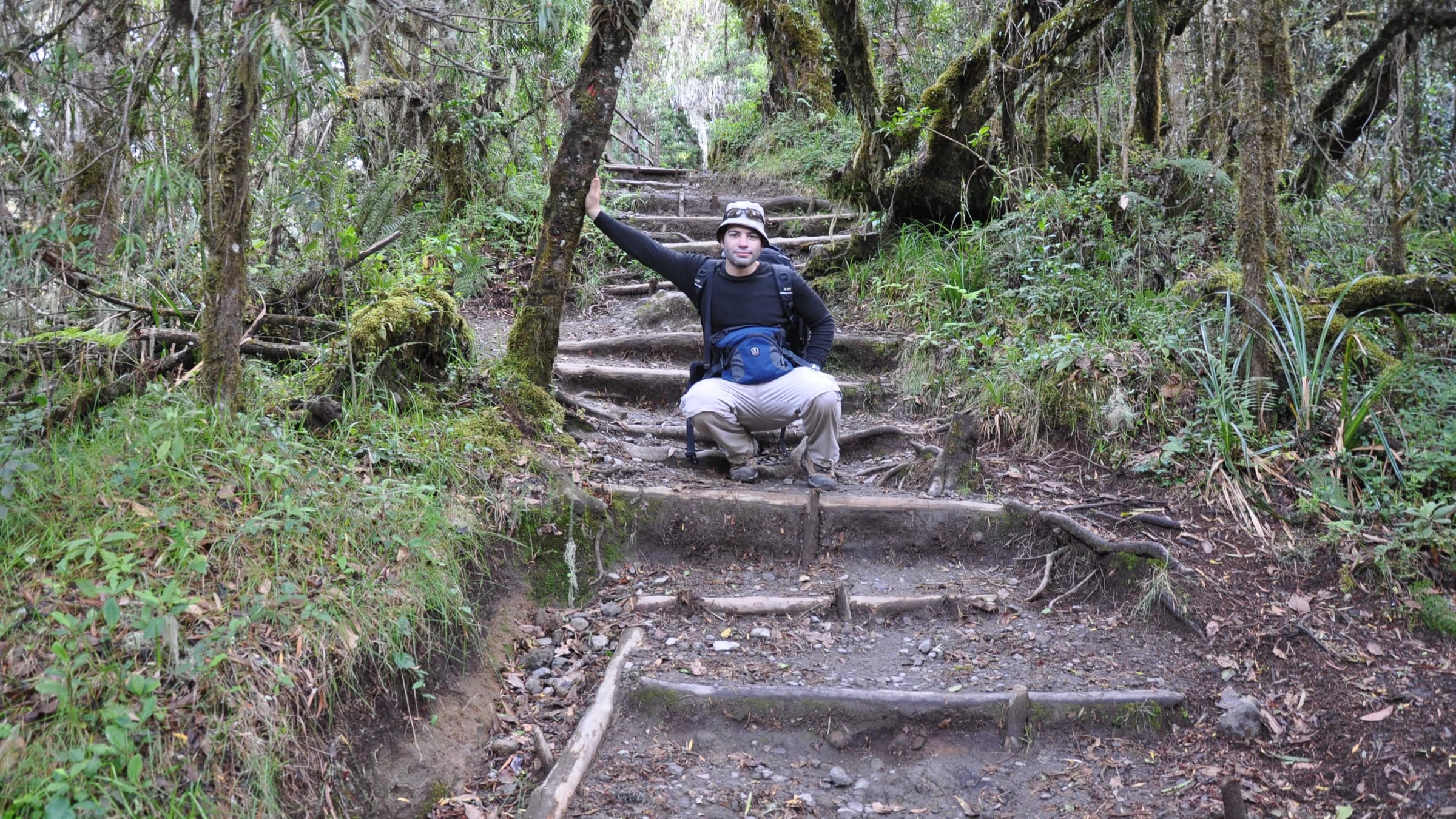 Mount Kilimanjaro Lemosho Route landscape certificate route preview in Tanzania