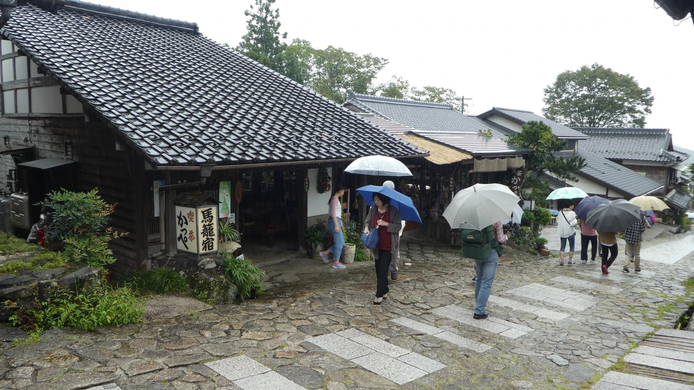 Nakasendo Trail landscape certificate route preview in Japan