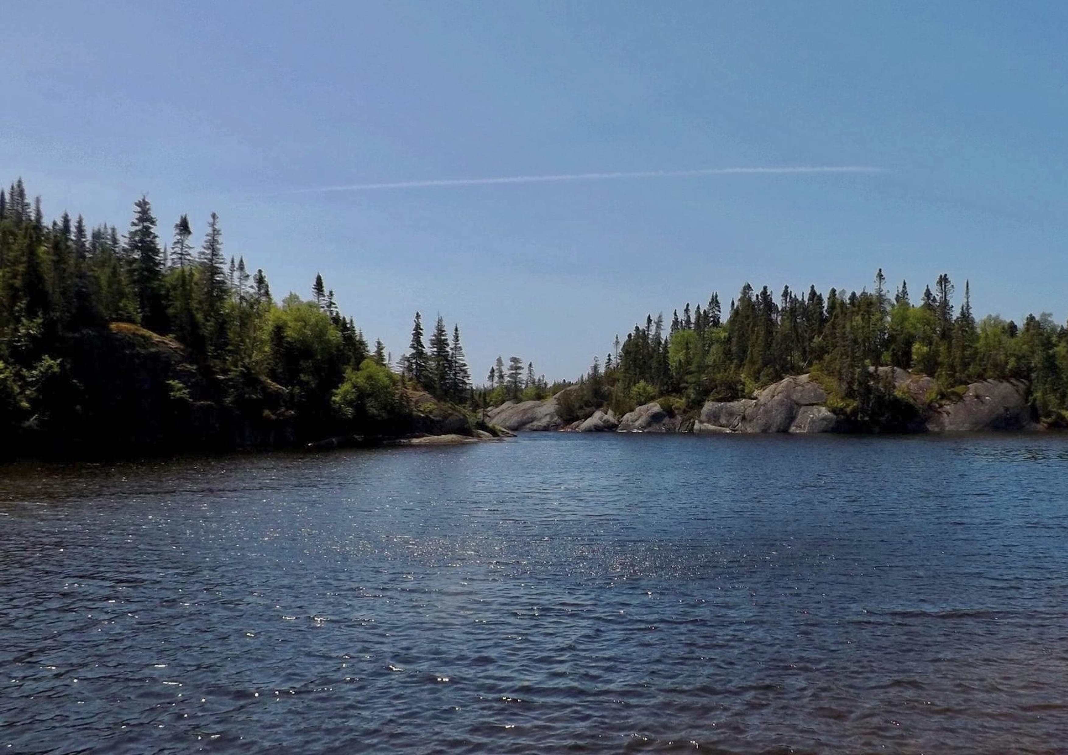 Pukaskwa Coastal Hiking Trail landscape certificate route preview in Canada