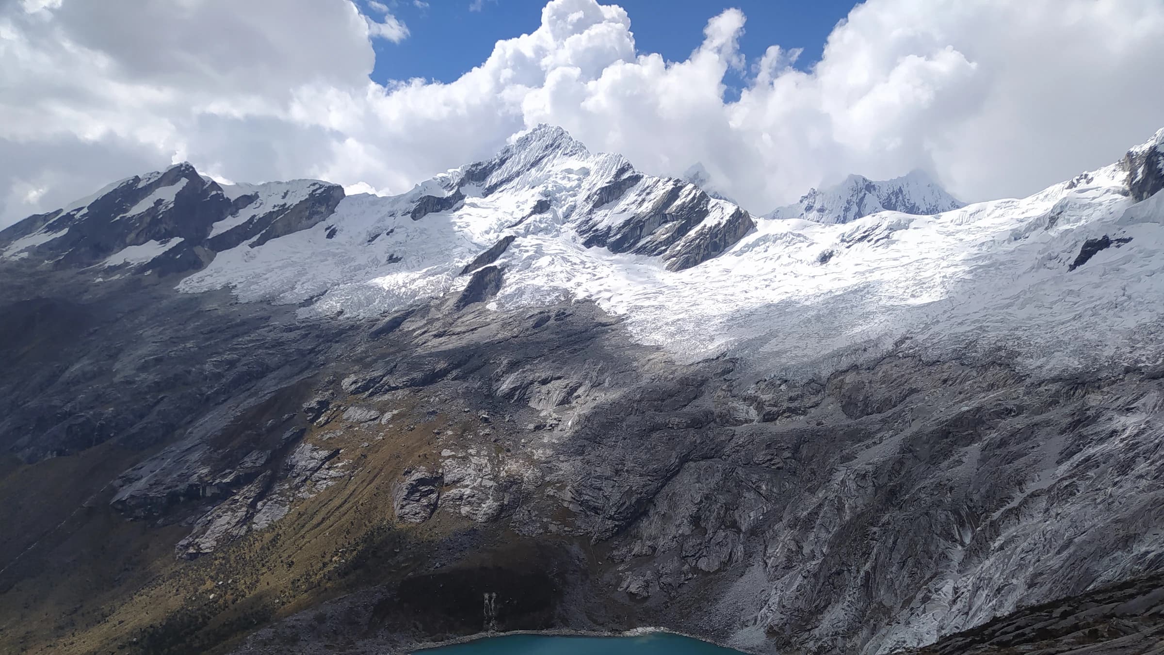 Santa Cruz Trek landscape certificate route preview in Peru