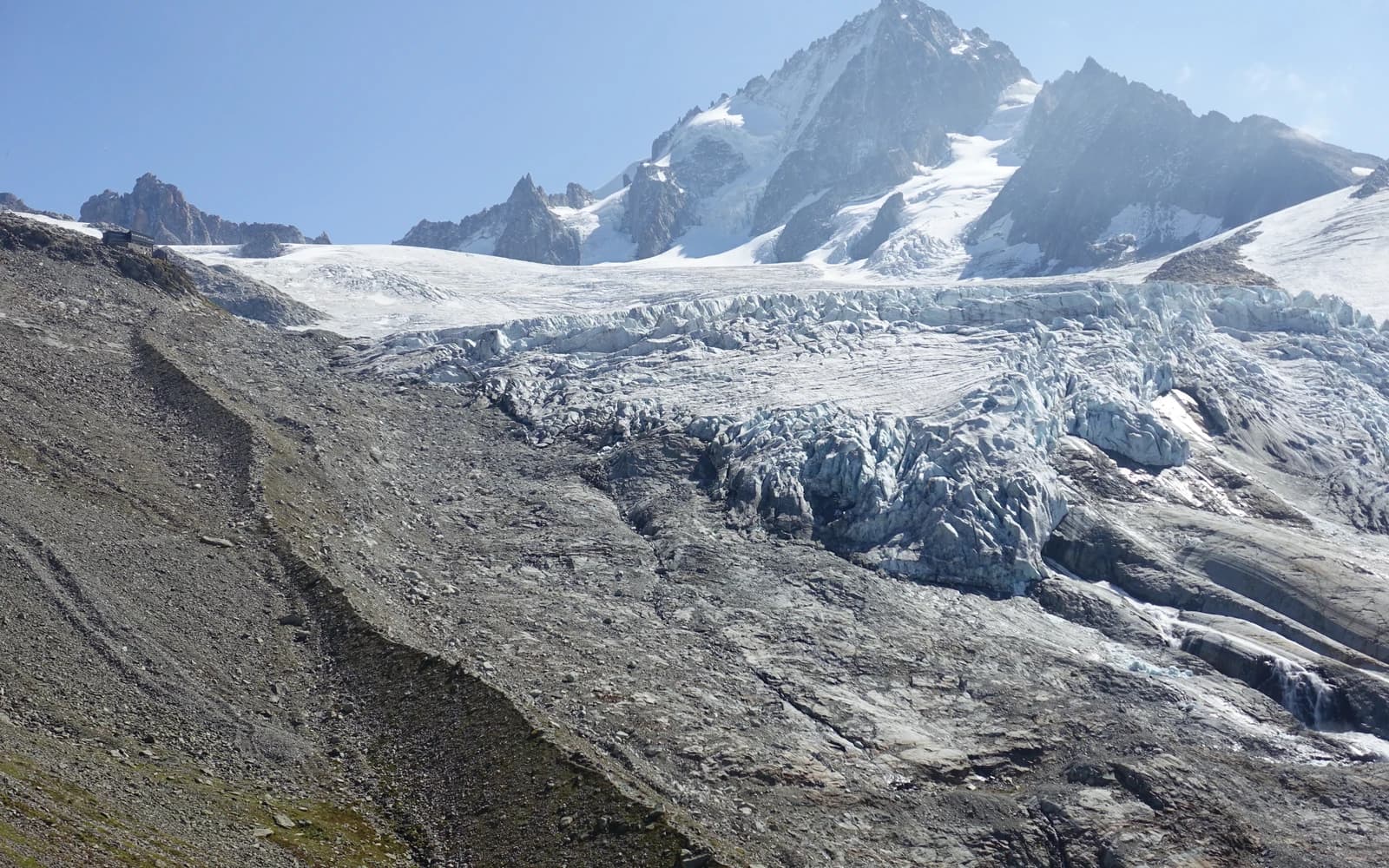 Tour du Mont Blanc landscape certificate route preview in France and Italy and Switzerland