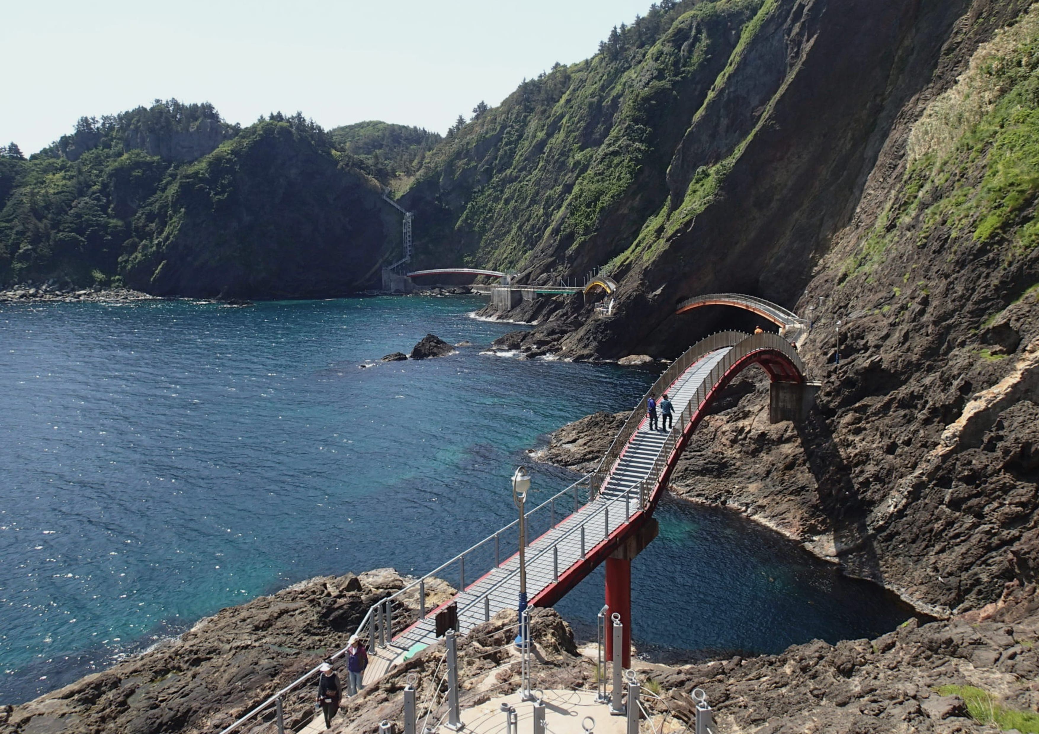 Ulleung Haengnam Coastal Trail landscape certificate route preview in South Korea