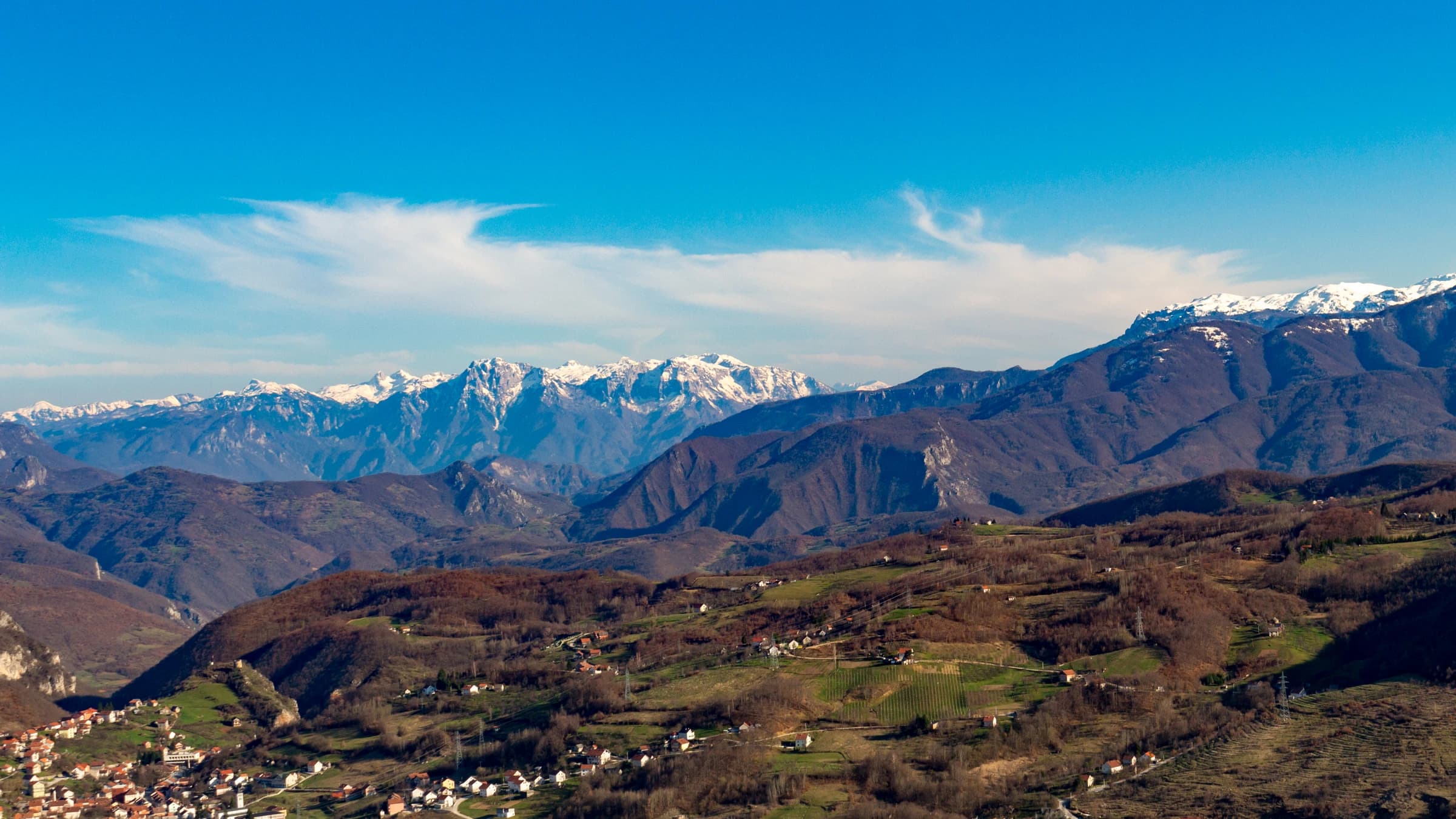 Via Dinarica White Trail landscape certificate route preview in Balkans