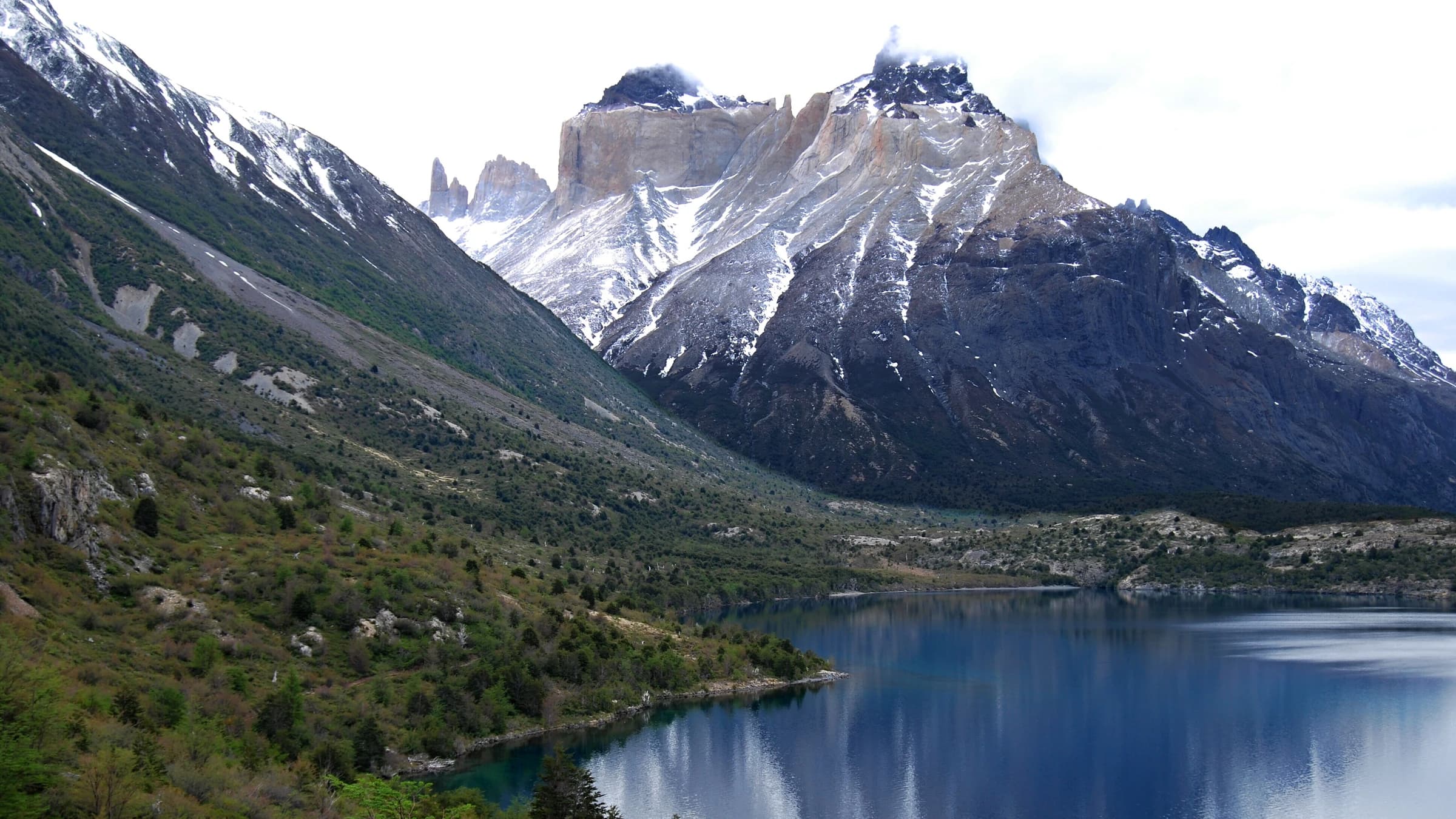W Trek landscape certificate route preview in Chile